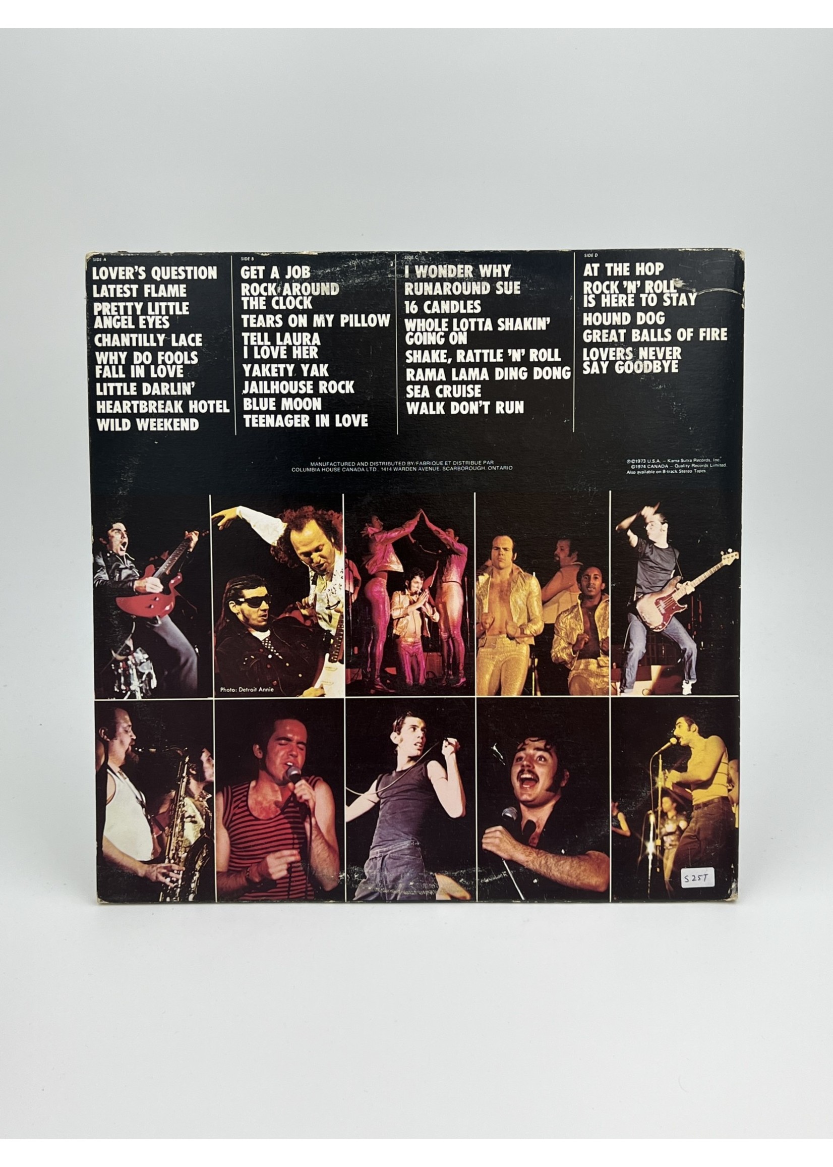 LP Shanana The Golden Age of Rock N Roll Recorded Live LP 2 Record