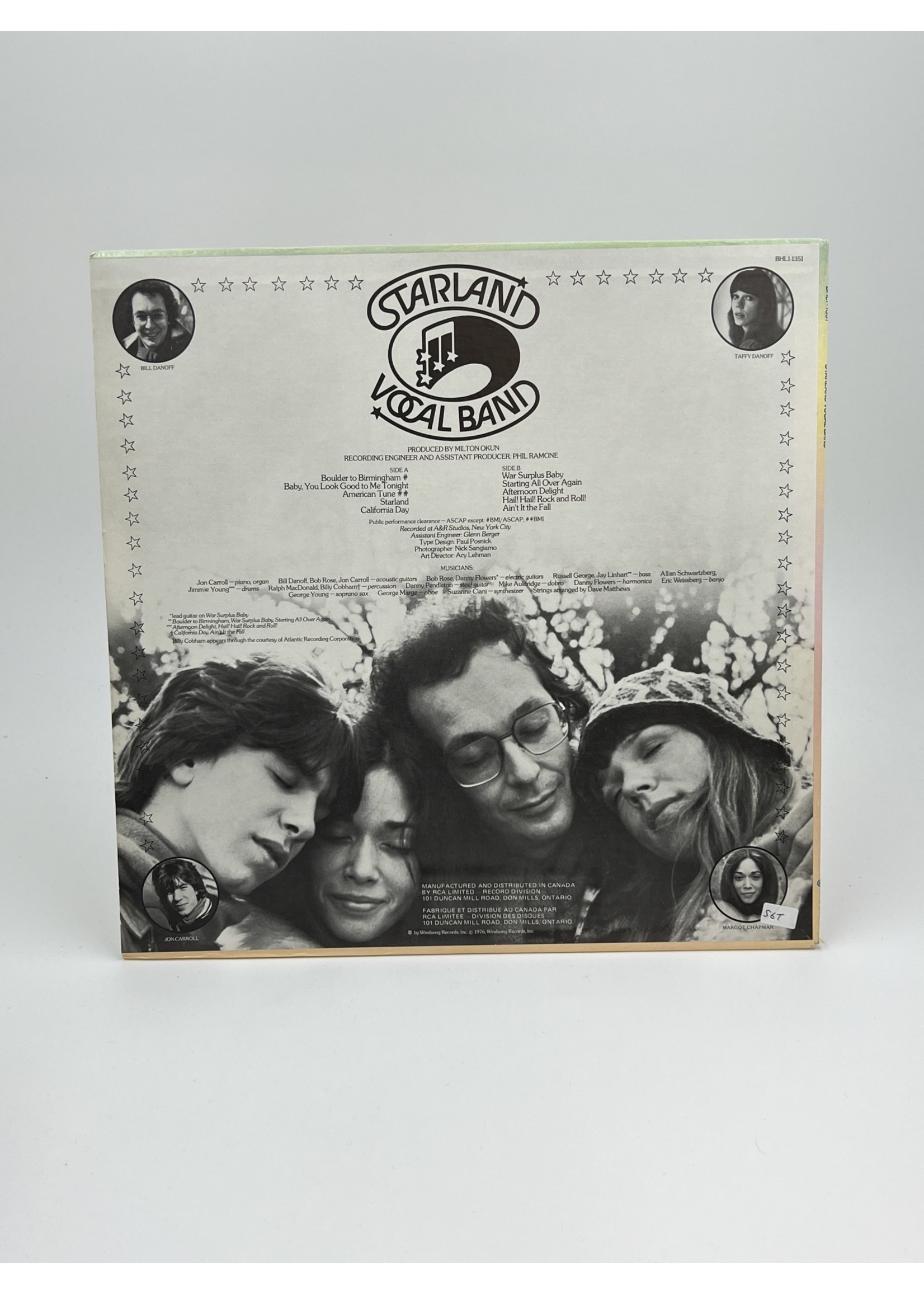 LP Starland Vocal Band LP Record