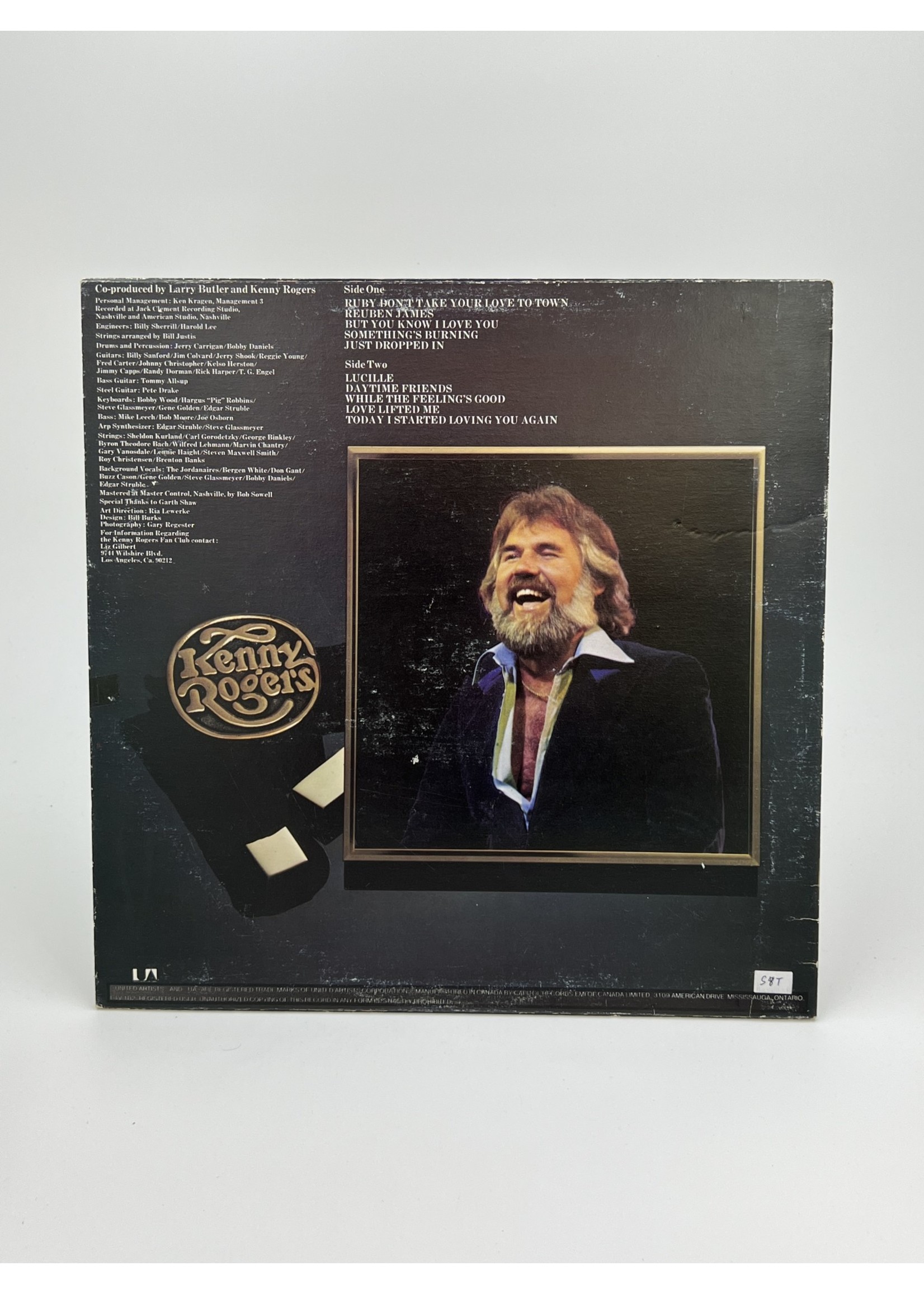 LP Kenny Rogers Ten Years Of Gold LP RECORD