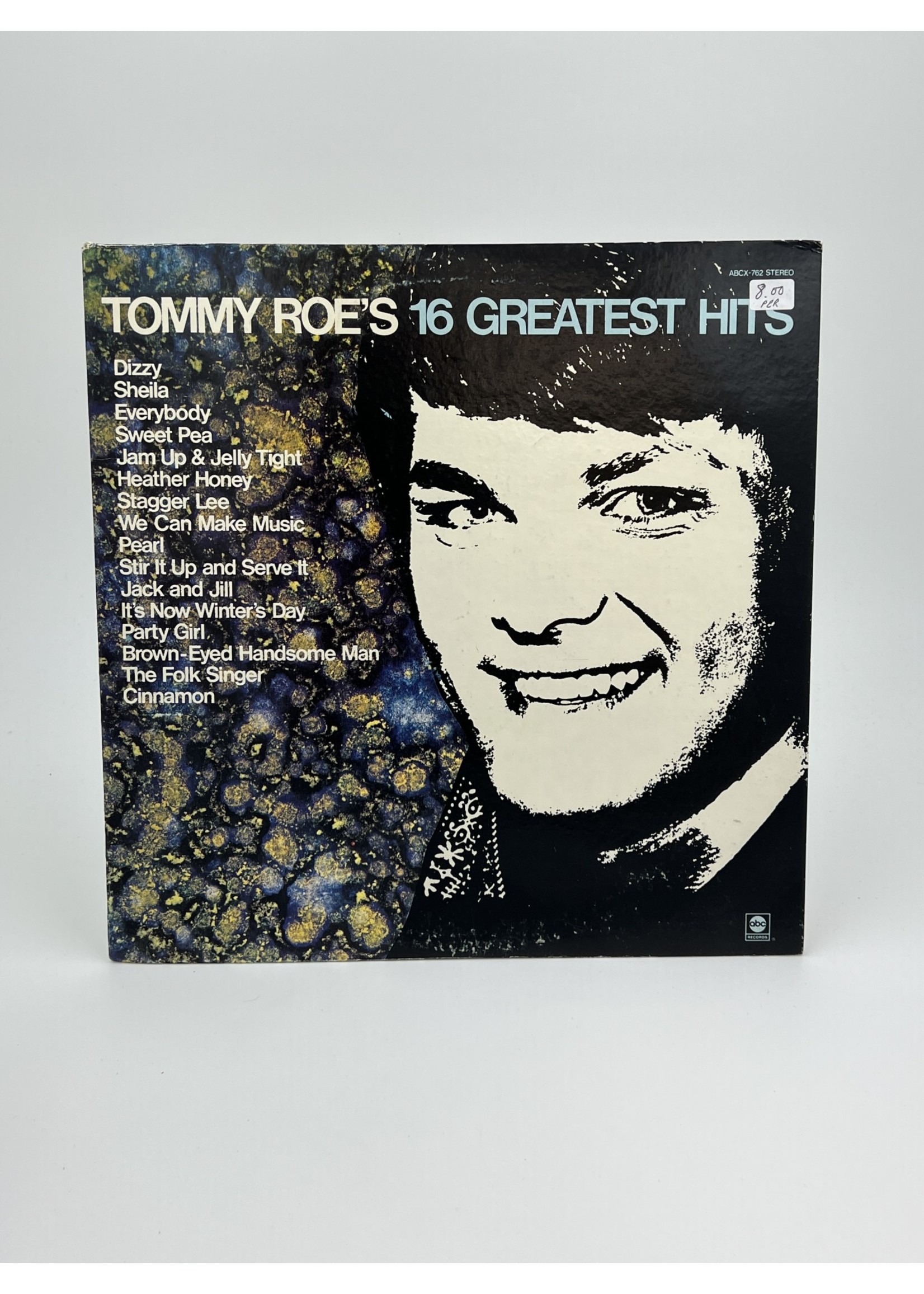 LP Tommy Roe 16 Greatest Hits LP Record