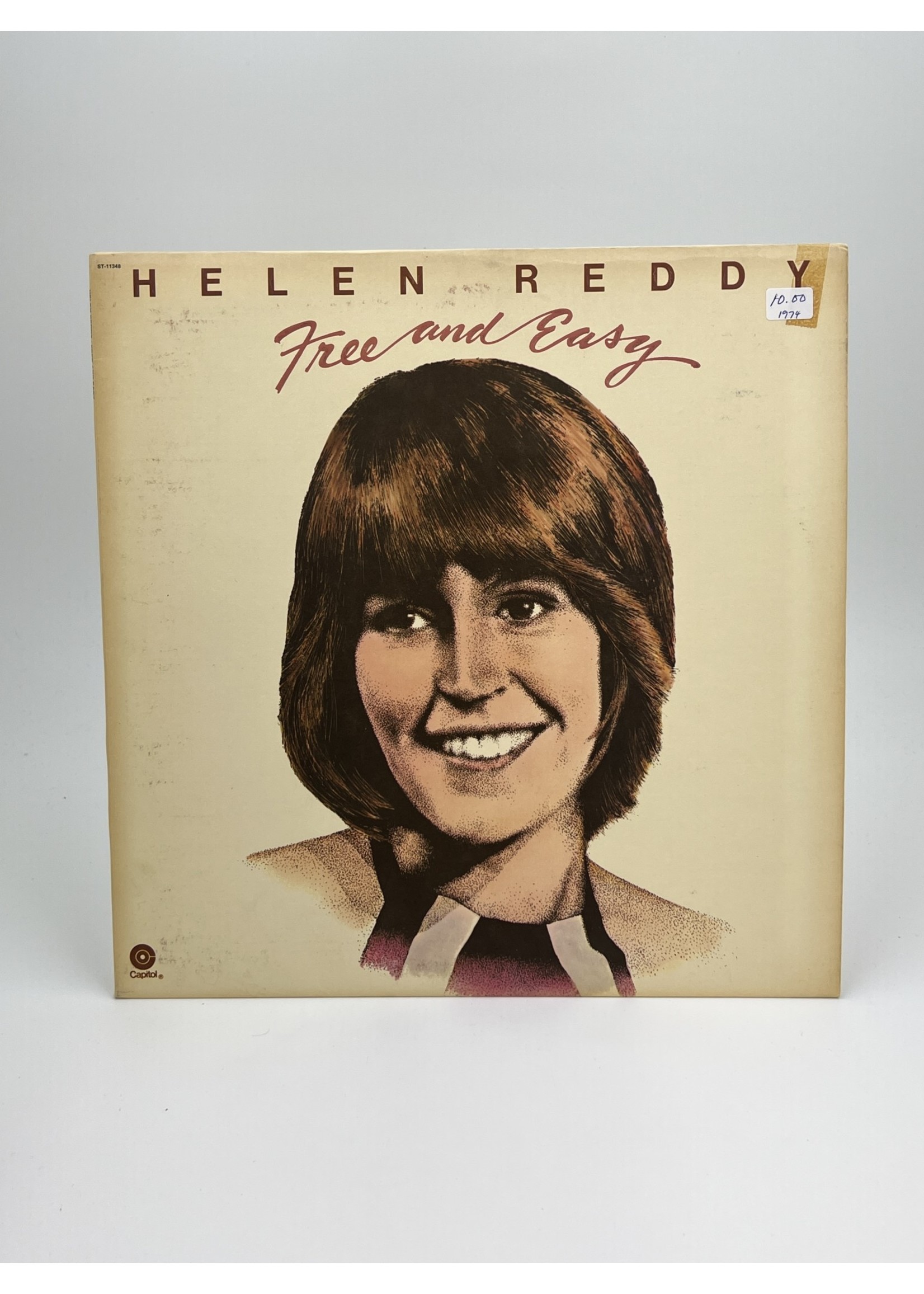 LP Helen Reddy Free and Easy LP Record