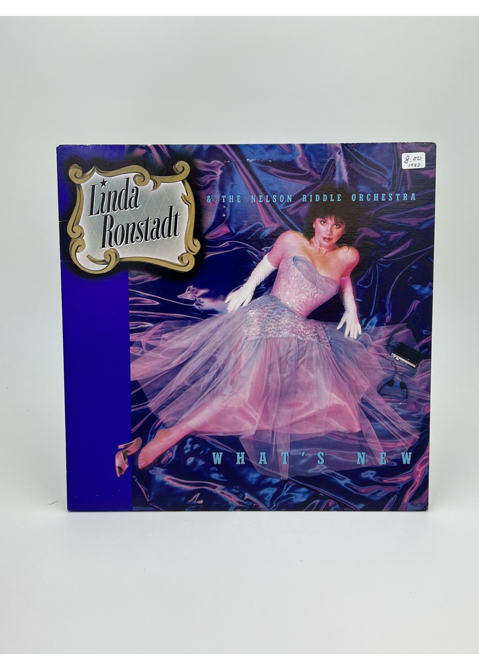 LP Linda Ronstadt and The Nelson Riddle Orchestra Whats New LP Record