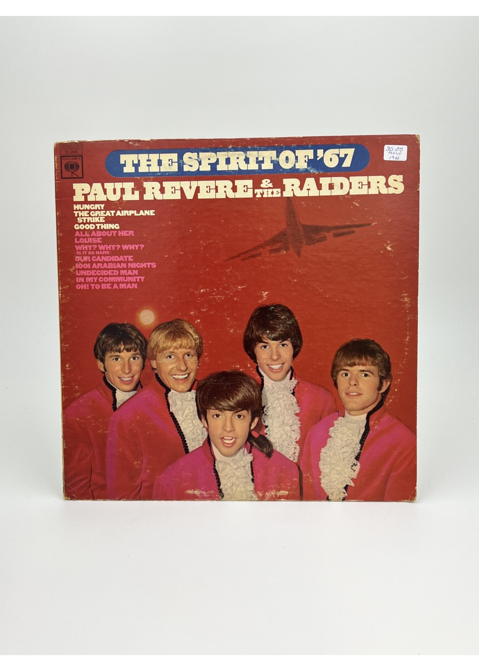 LP Paul Revere and The Raiders The Spirit of 67 LP Record