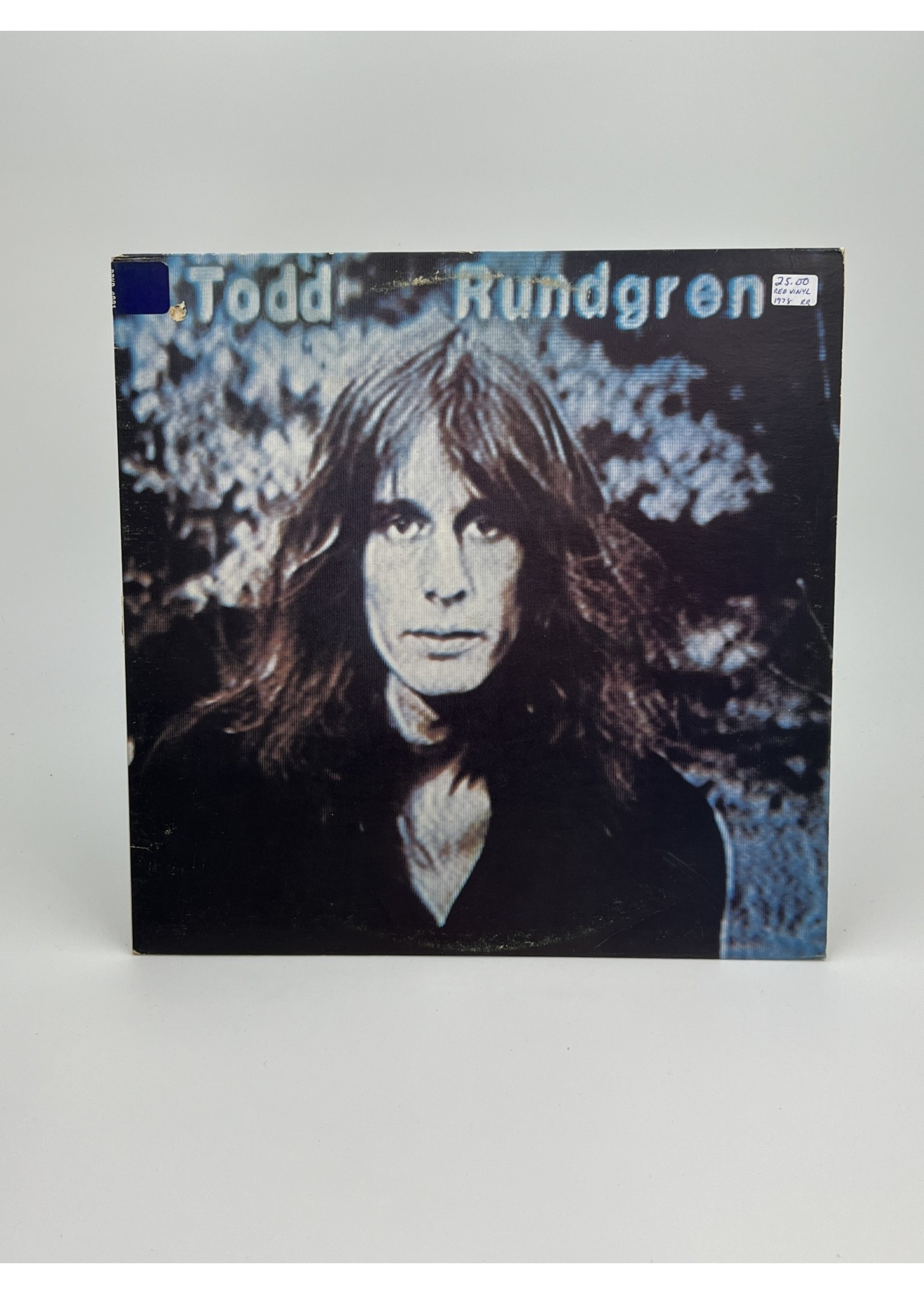 LP Todd Rundgren Hermit of Mink Hollow Red Vinyl LP Record