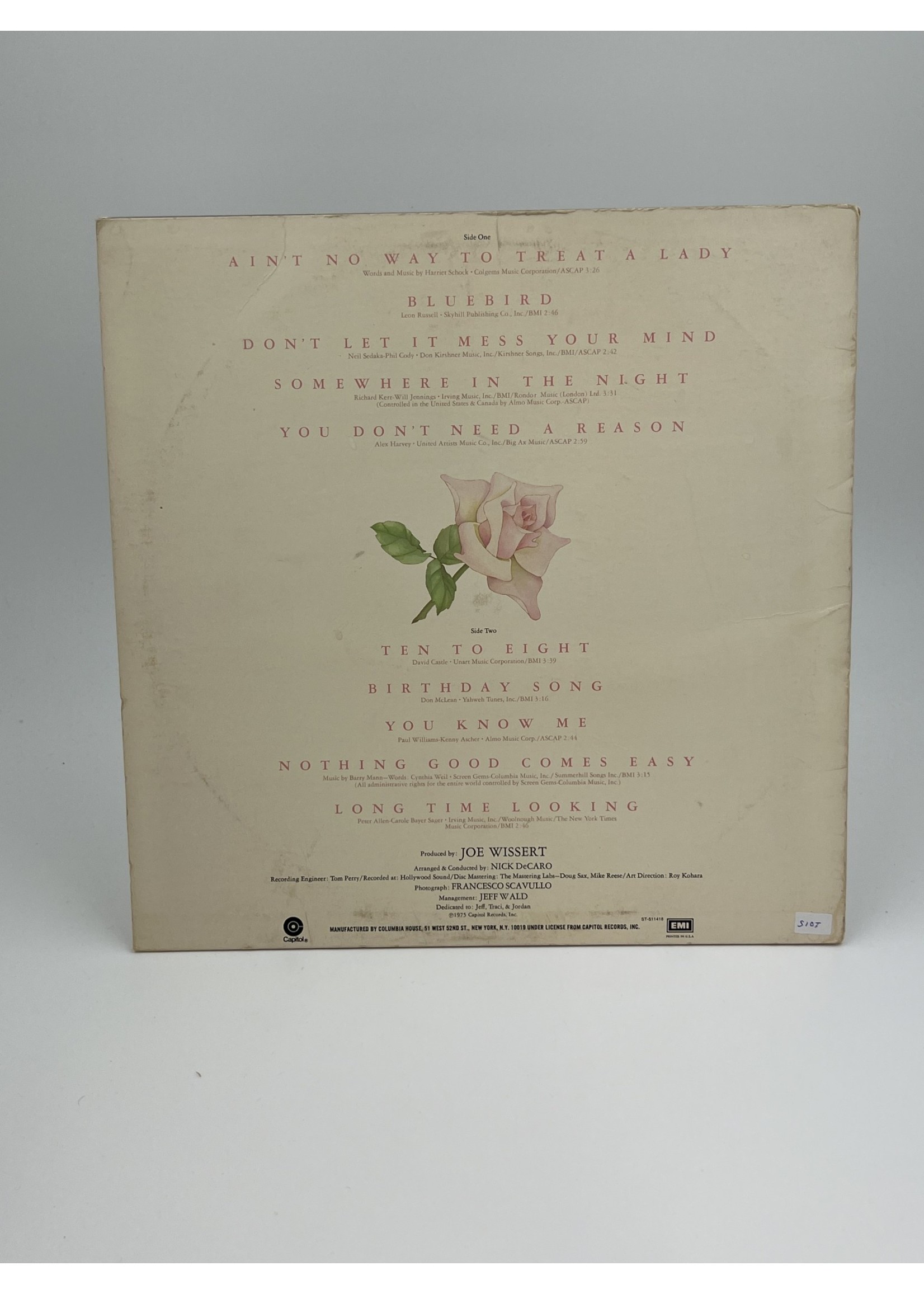 LP Helen Reddy No Way To Treat A Lady LP Record