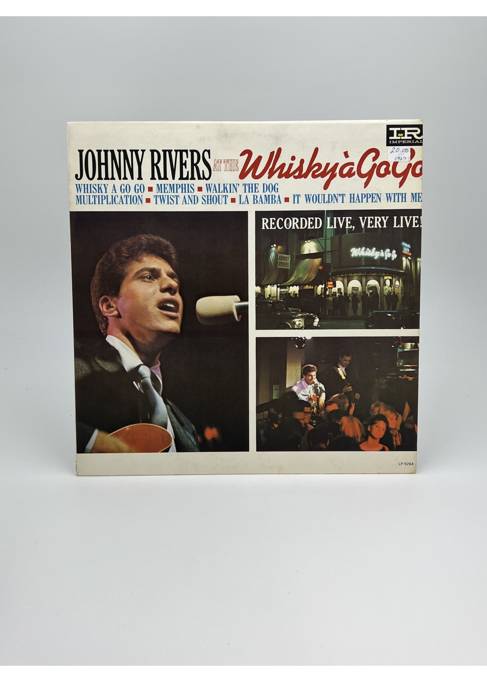 LP Johnny Rivers at the Whiskey A Go Go LP Record