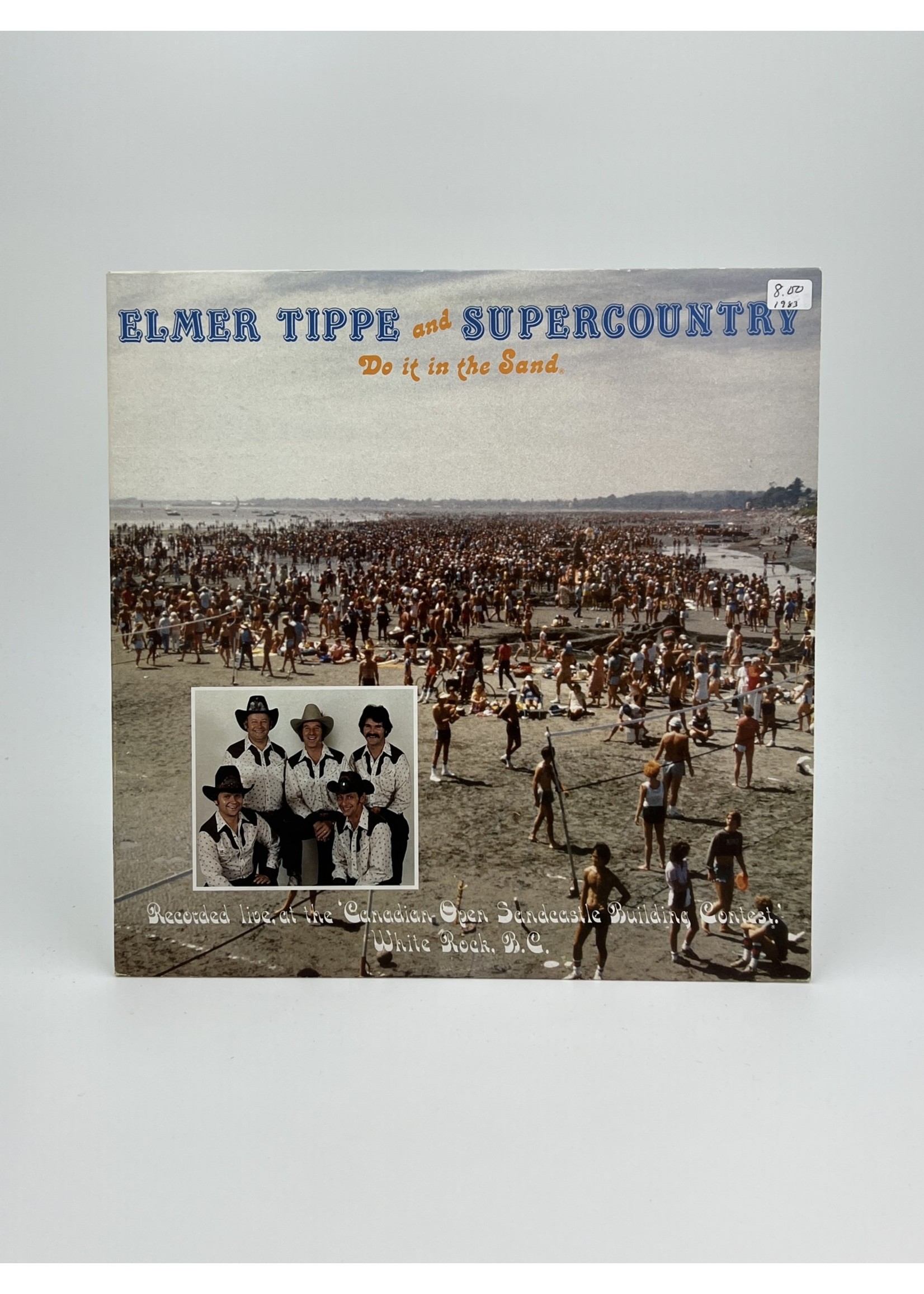 LP Elmer Tippe and Supercountry Do It In The Band LP Record
