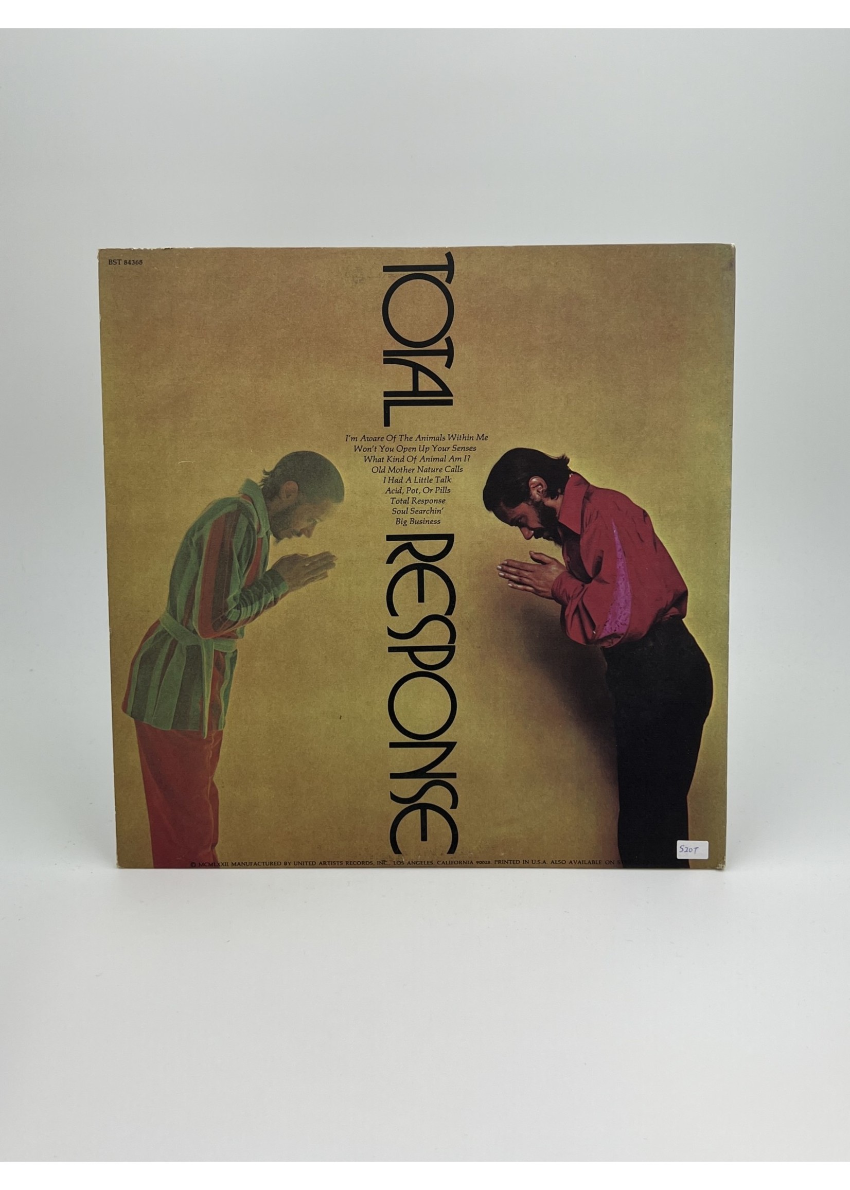 LP Horace Silver Quintet Total Response LP Record