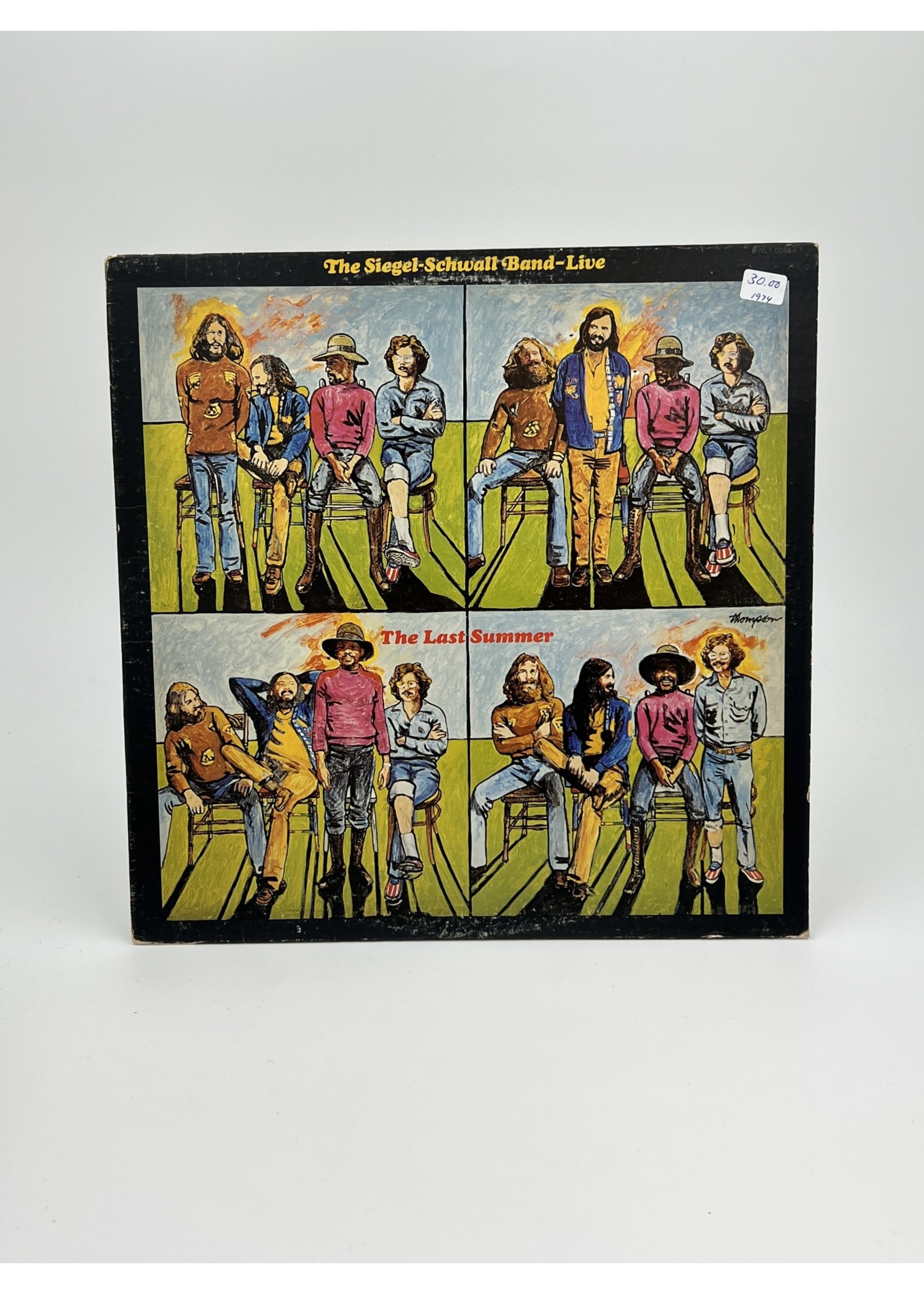 LP The Siegel Schwall and Live The Last Summer LP Record