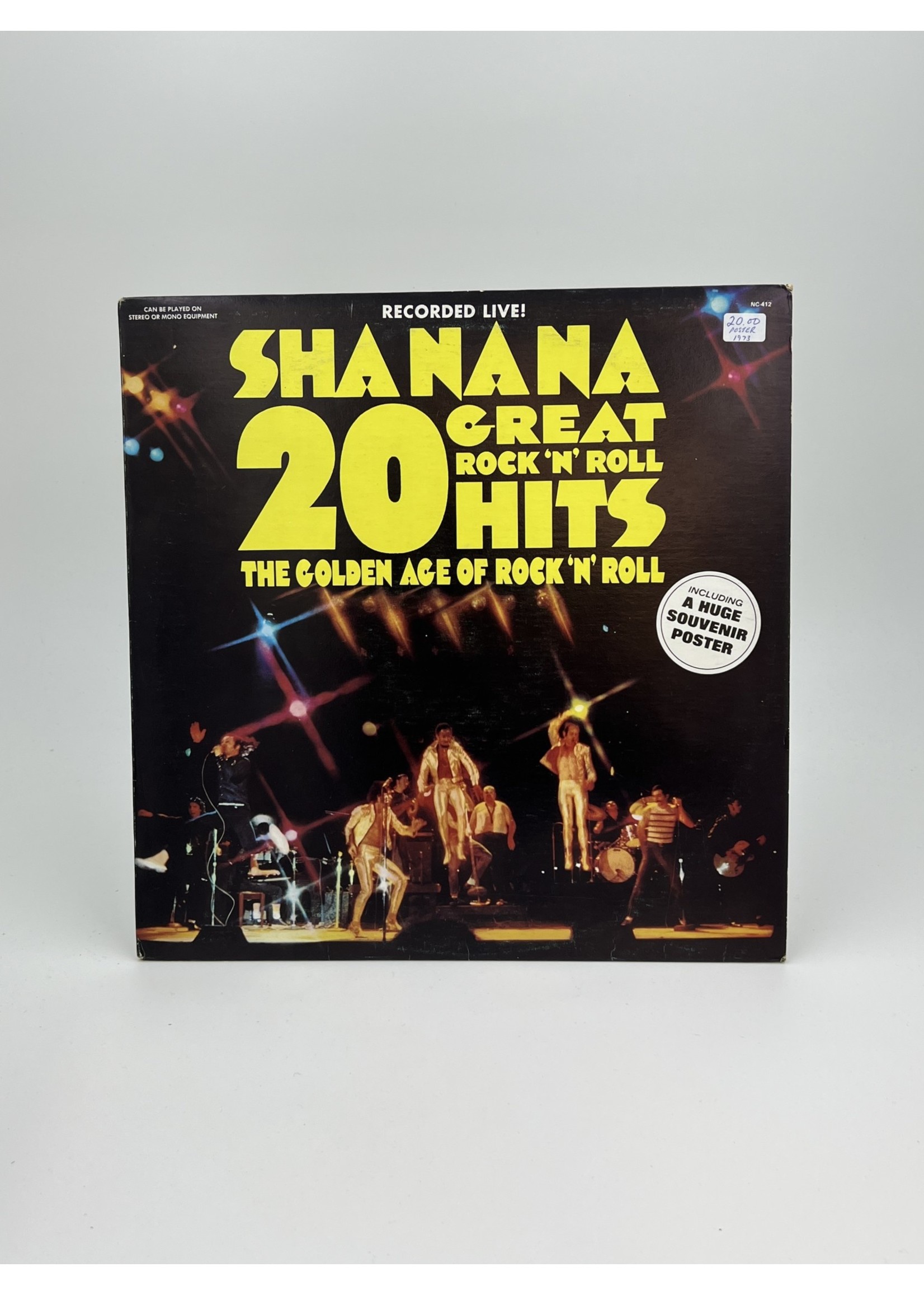 LP Shanana The Golden Age of Rock N Roll 20 Great Hits LP Record