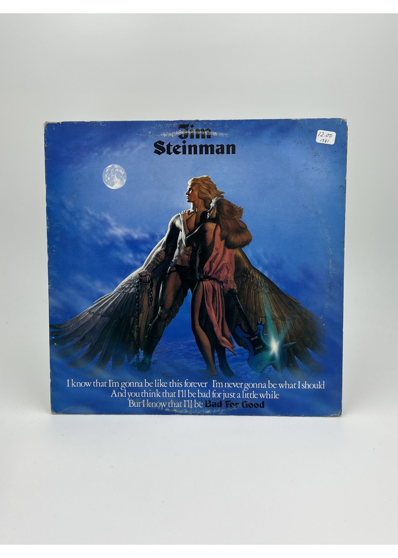 LP Jim Steinman Bad For Good LP Record
