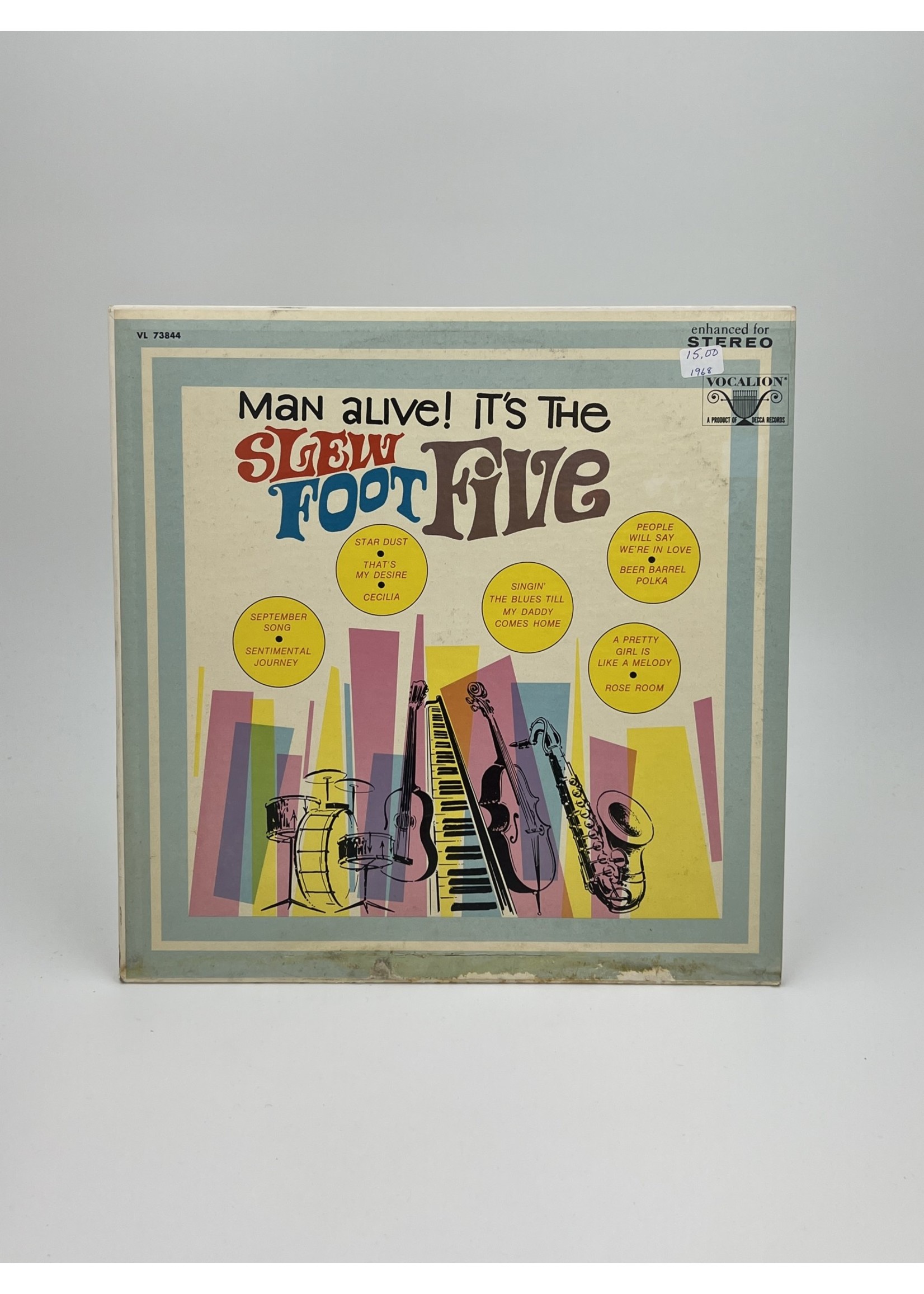 LP Man Alive Its The Slew Foot Five LP Record