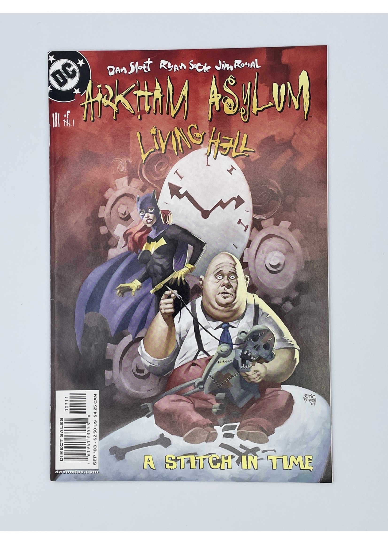 DC Arkham Asylum Living Hell #3 Dc September 2003