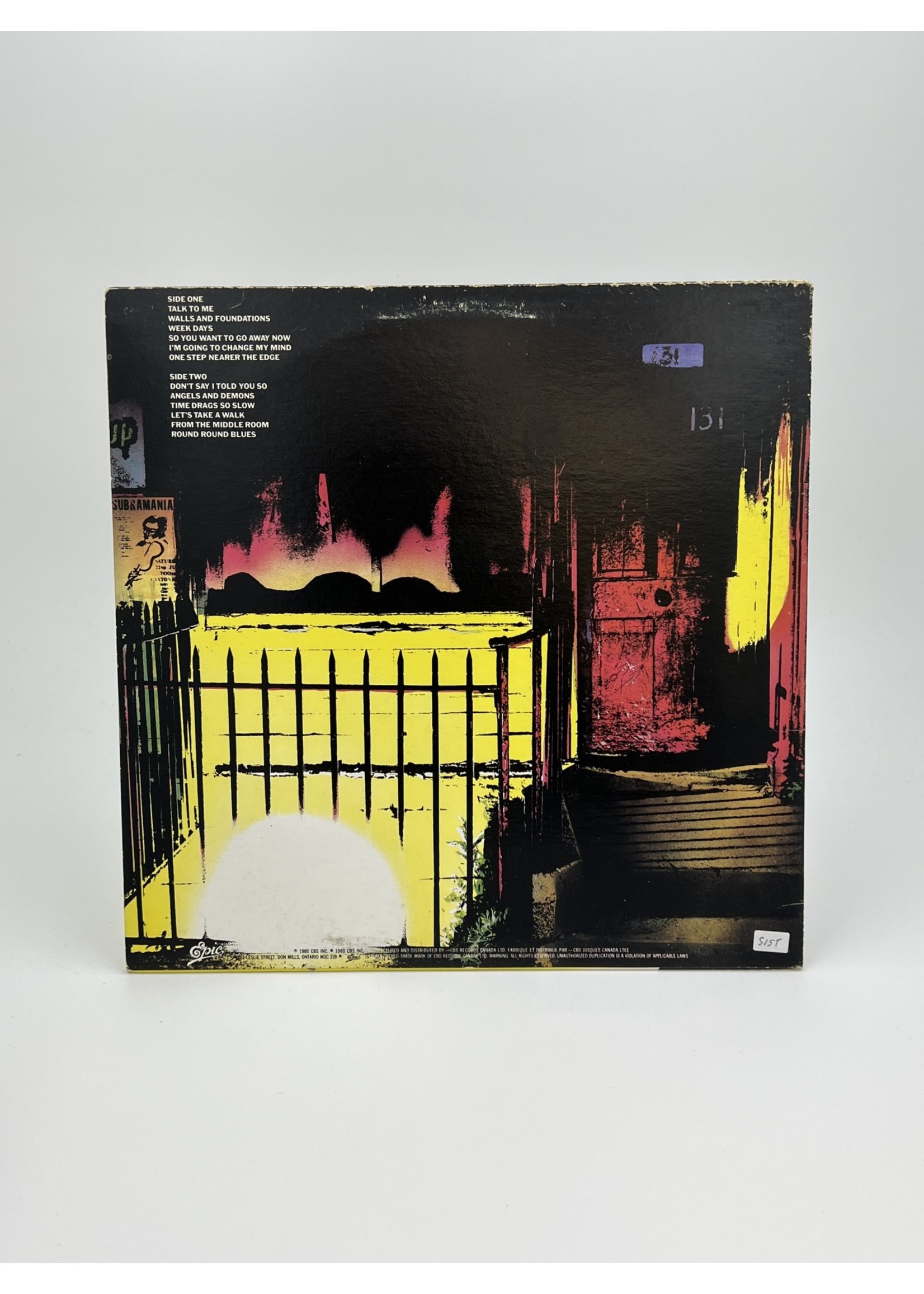 LP The Tourists Luminous Basement LP Record