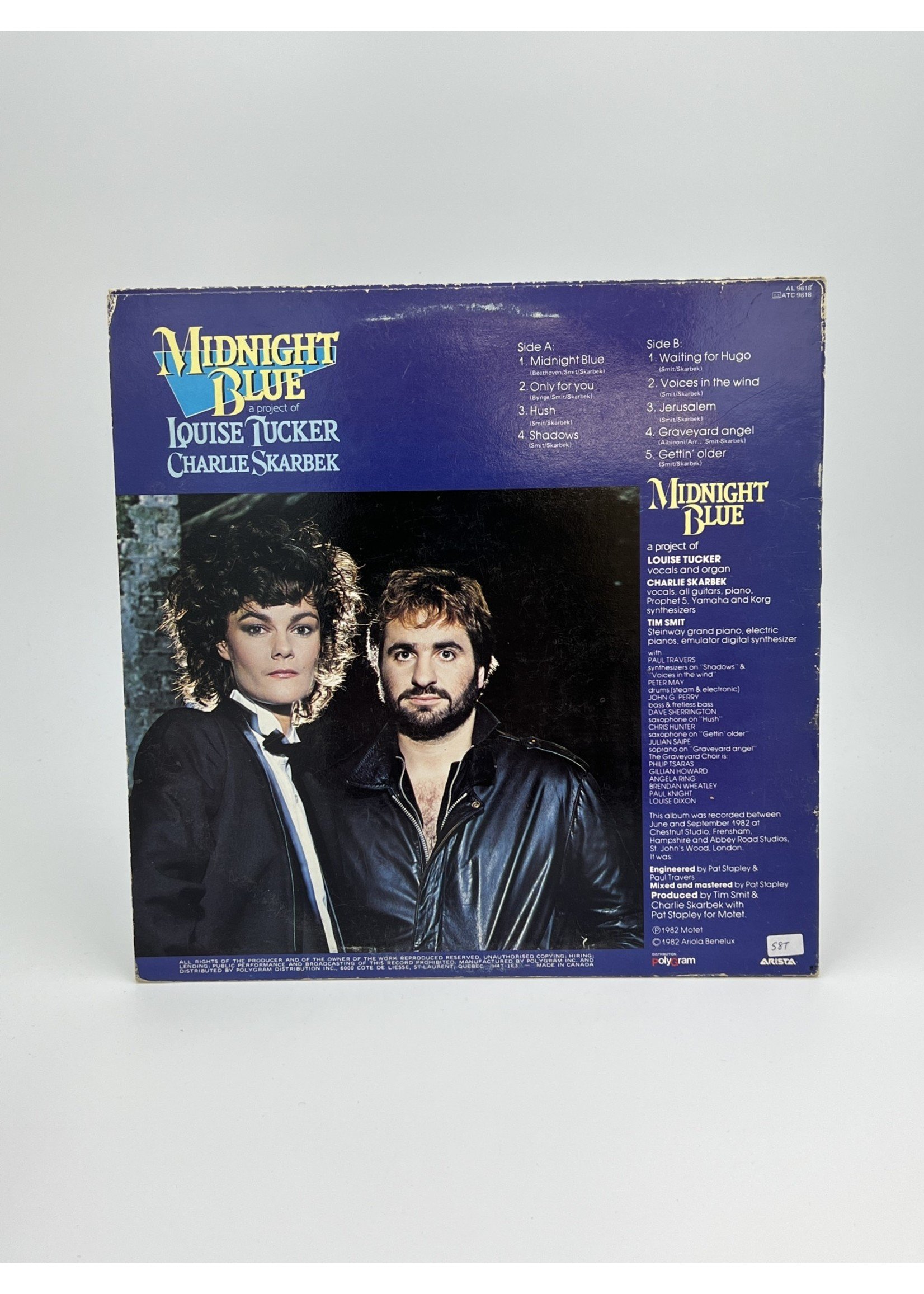 LP Midnight Blue A Project With Louise Tucker var3 LP Record