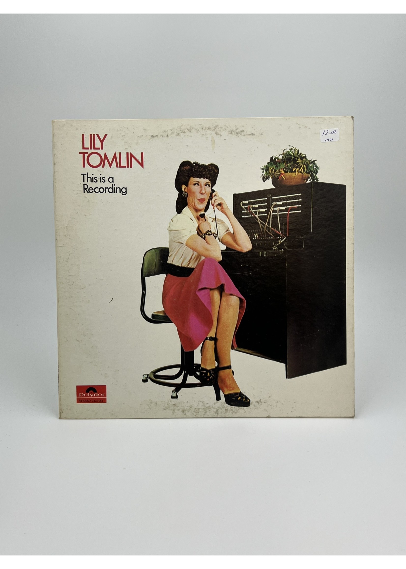 LP Lily Tomlin This Is A Recording LP Record