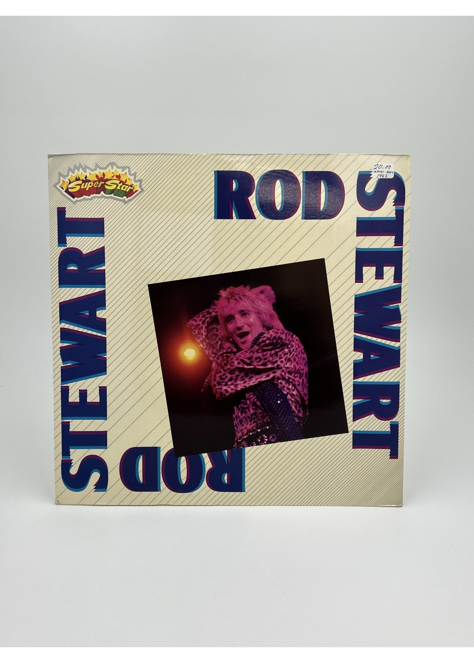 LP Rod Stewart Import with Book LP Record