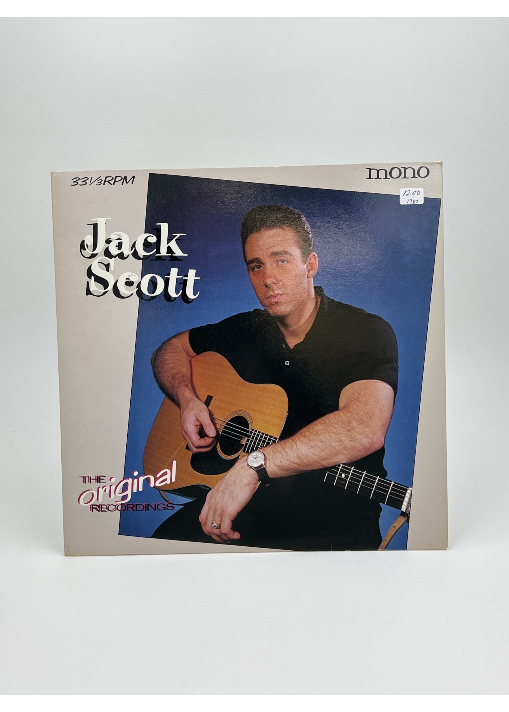 LP Jack Scott The Original Recordings 1958 1959 LP Record