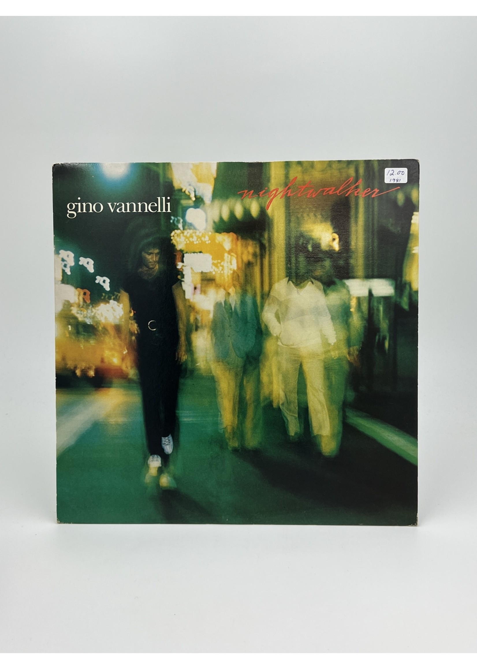 LP Gino Vannelli Nightwalker LP Record