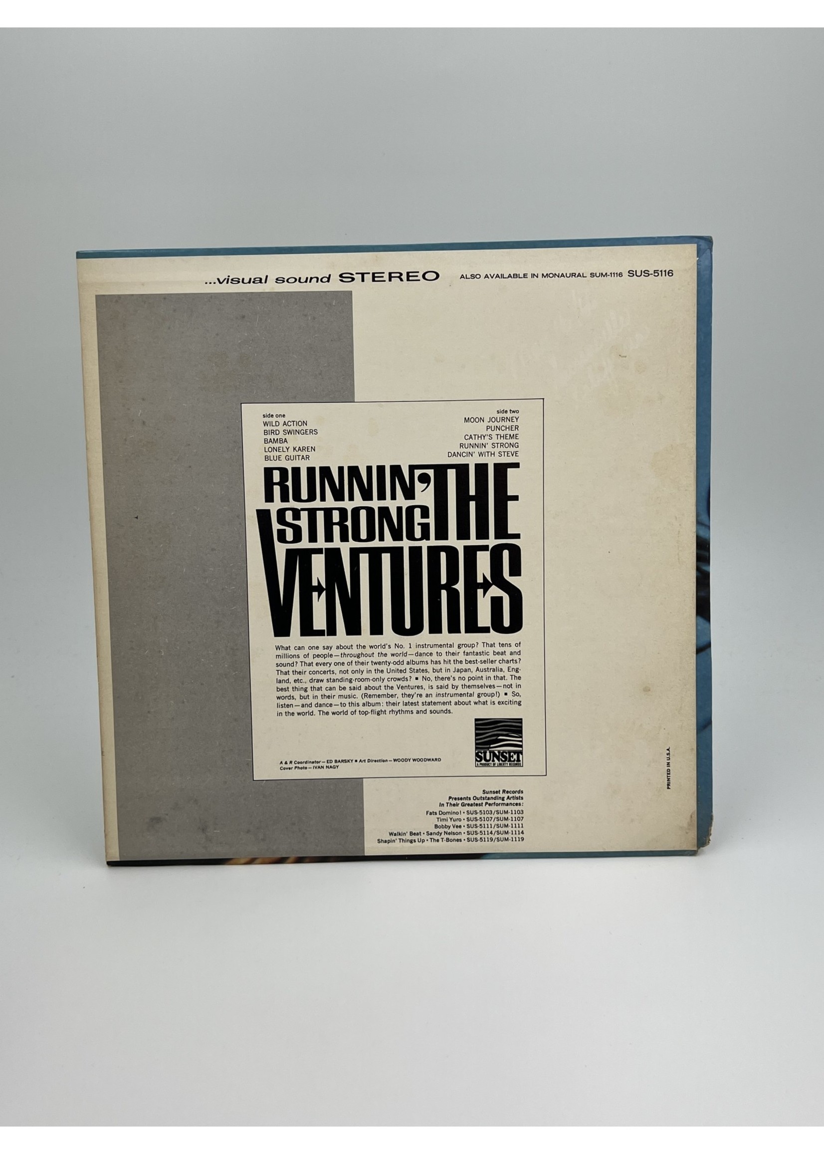 LP The Ventures Runnin Strong LP Record