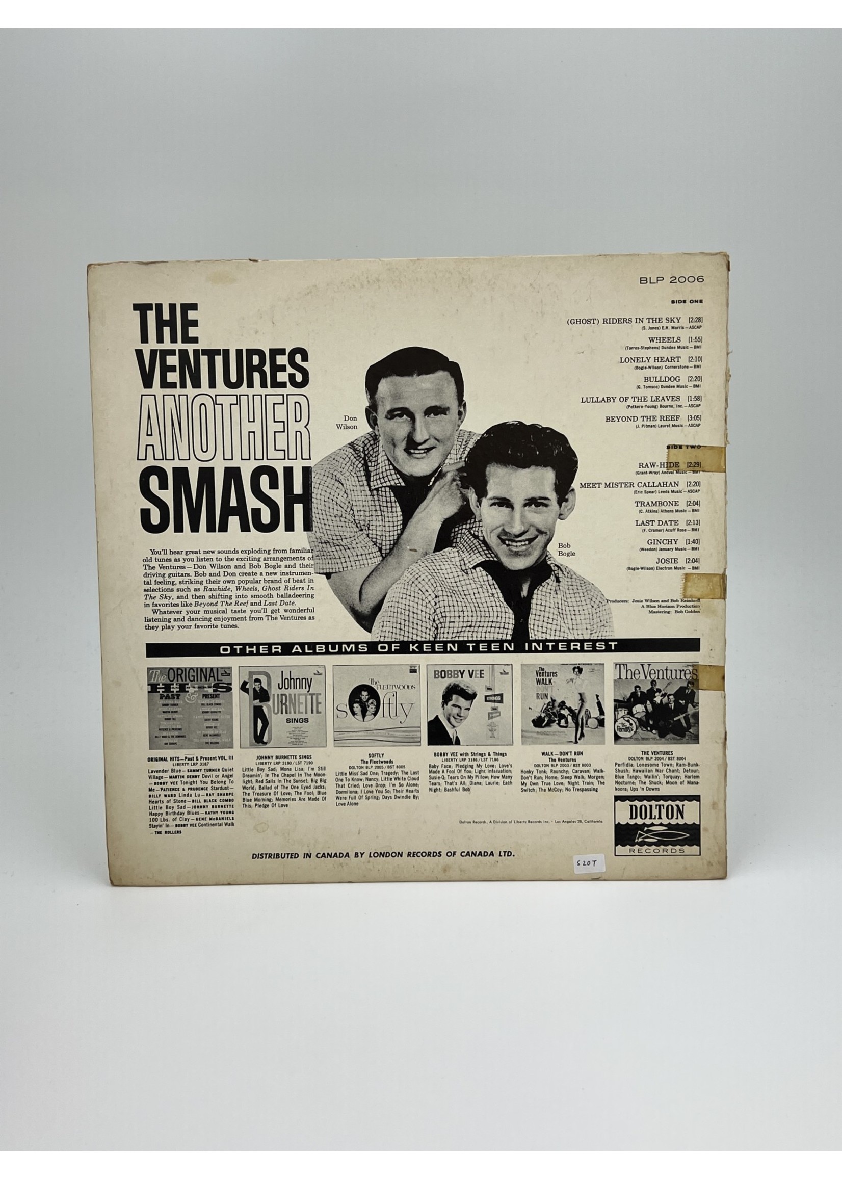 LP The Ventures Another Smash LP Record