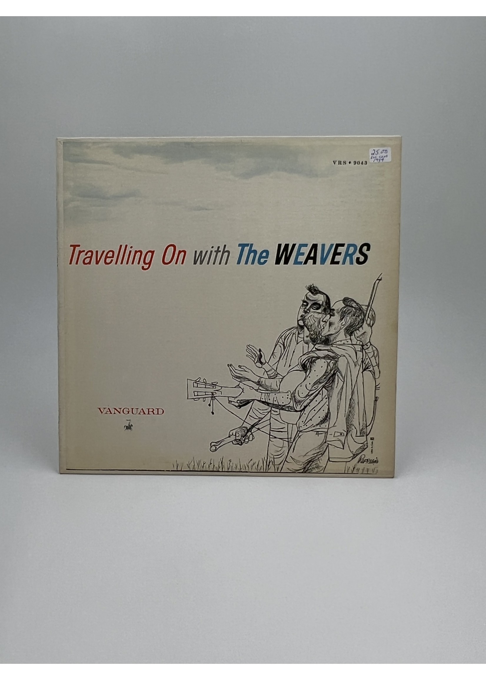 LP Travelling On with The Weavers LP Record