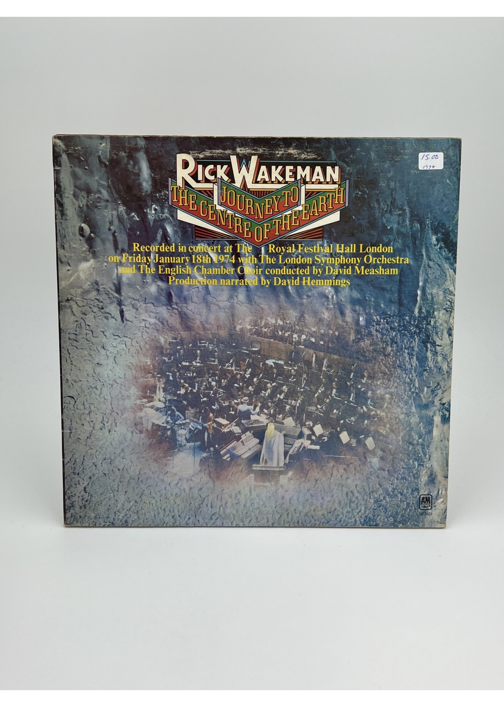 LP Rick Wakeman Journey To The Centre Of The Earth LP Record