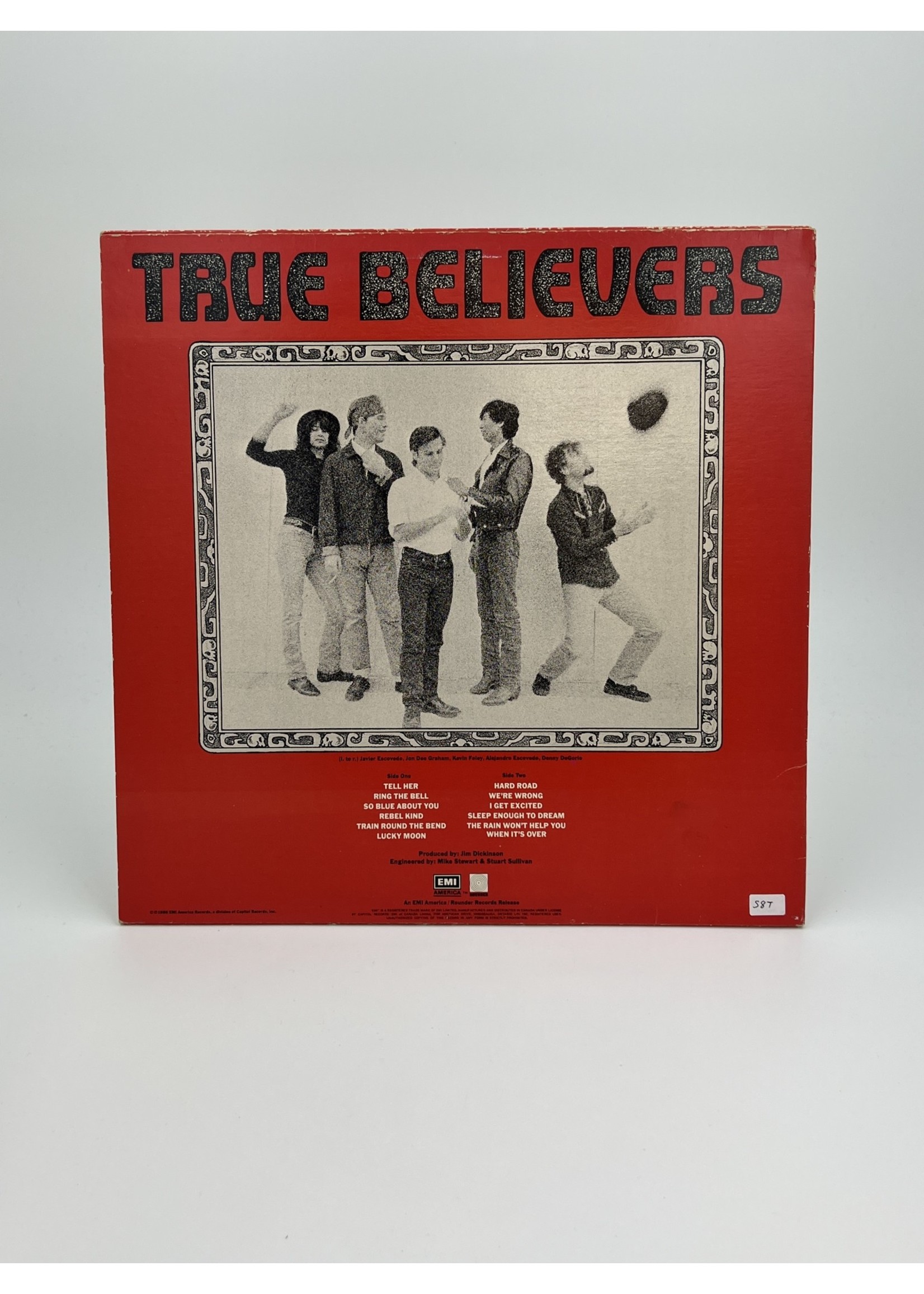 LP True Believers LP Record