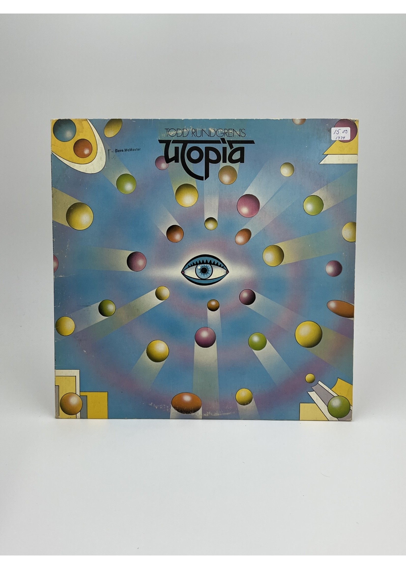 LP Todd Rundgrens Utopia LP Record