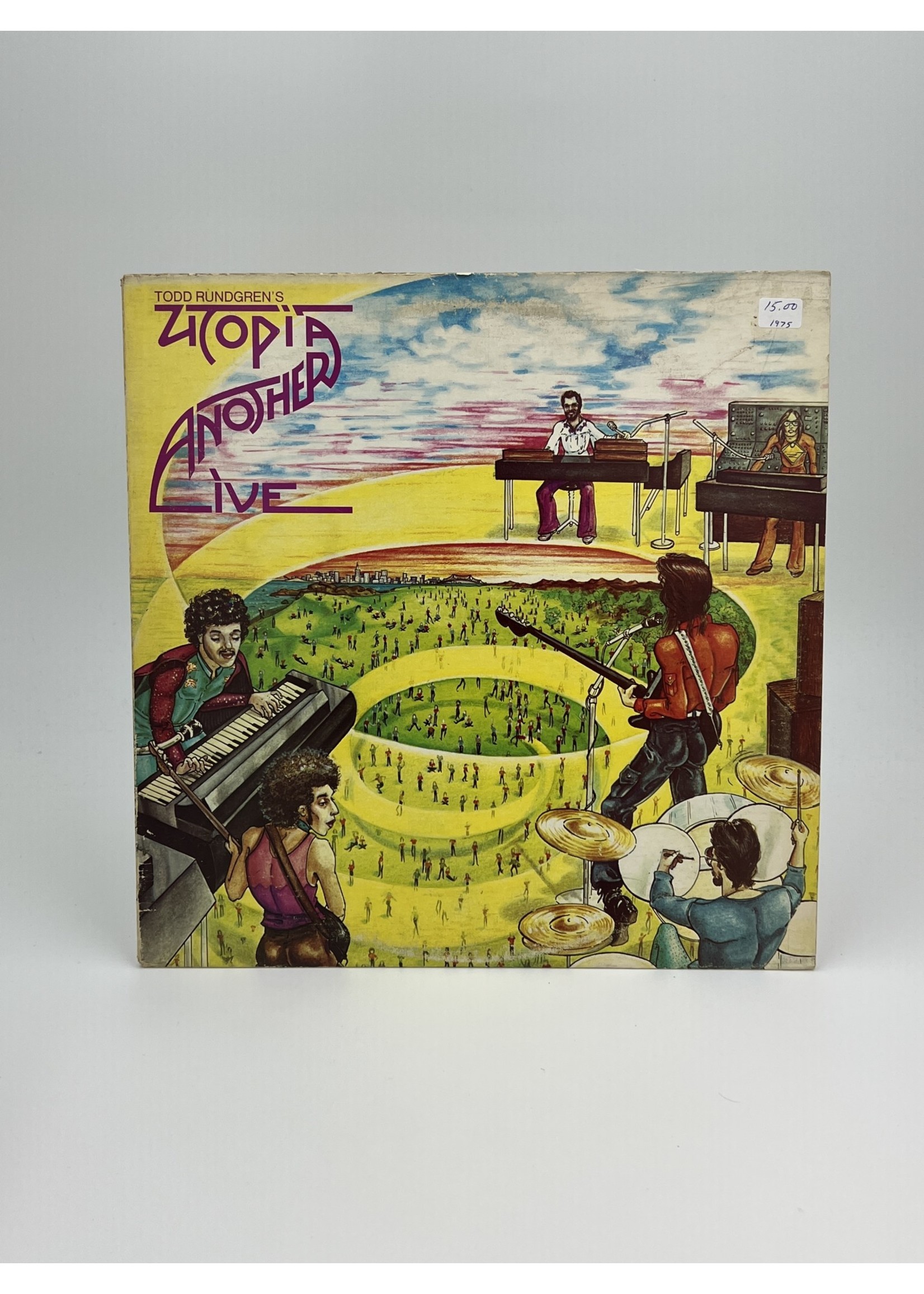 LP Todd Rundgrens Utopia Another Alive LP Record