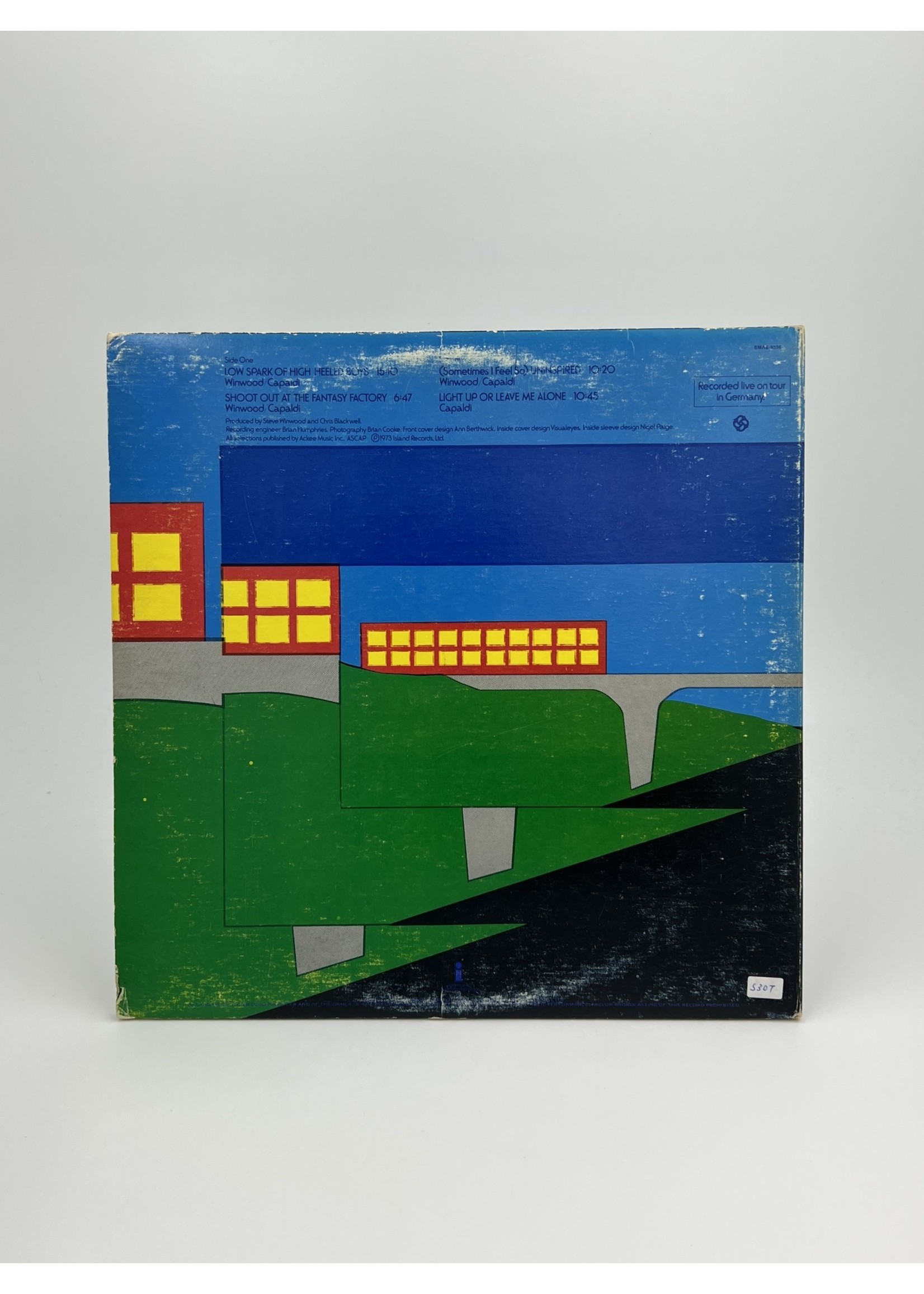 LP Traffic On The Road LP Record