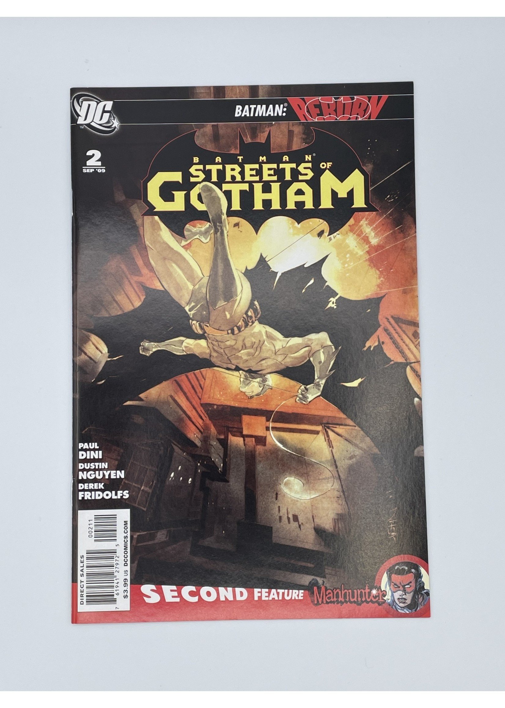 DC Batman Streets Of Gotham #2 Dc September 2009