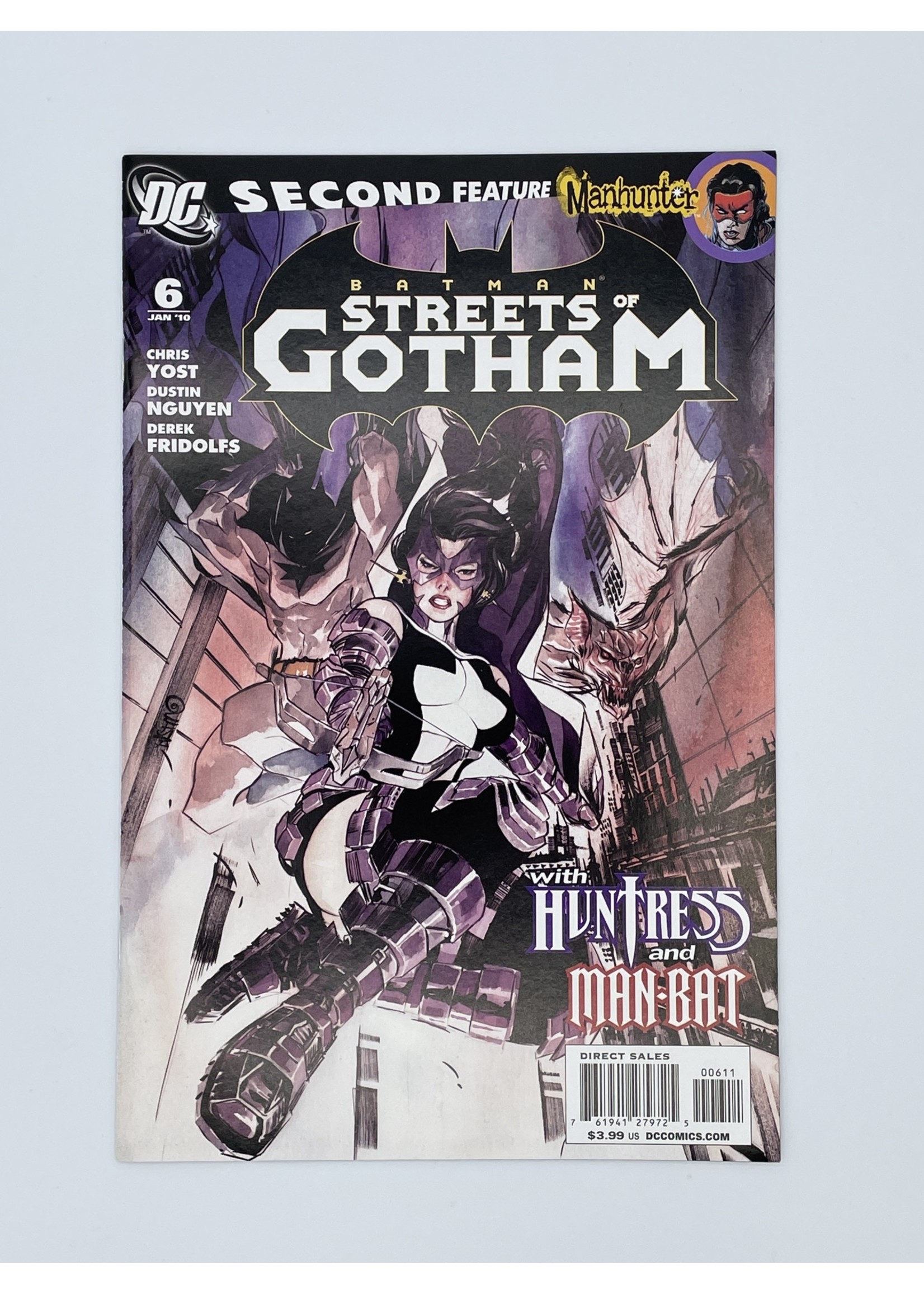 DC Batman Streets Of Gotham #6 Dc January 2010