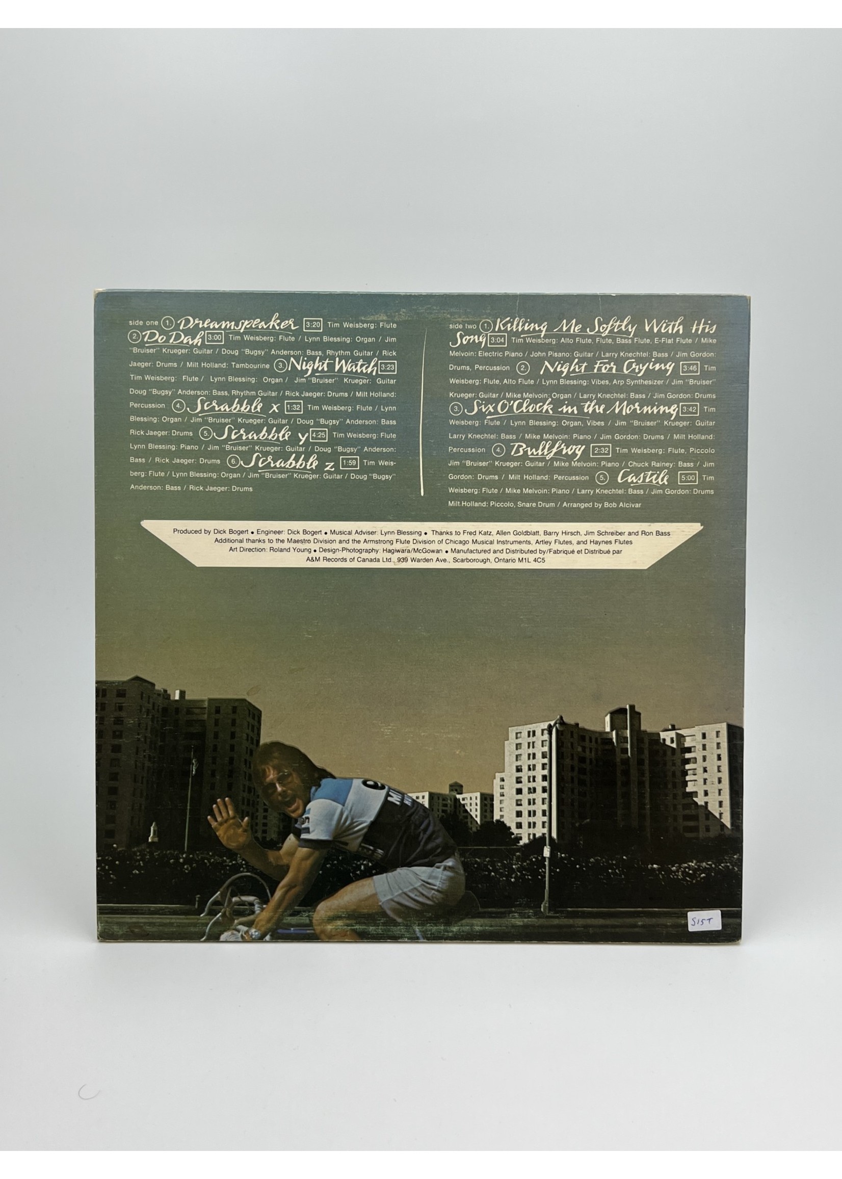 LP Tim Weisberg Dreamspeaker LP Record