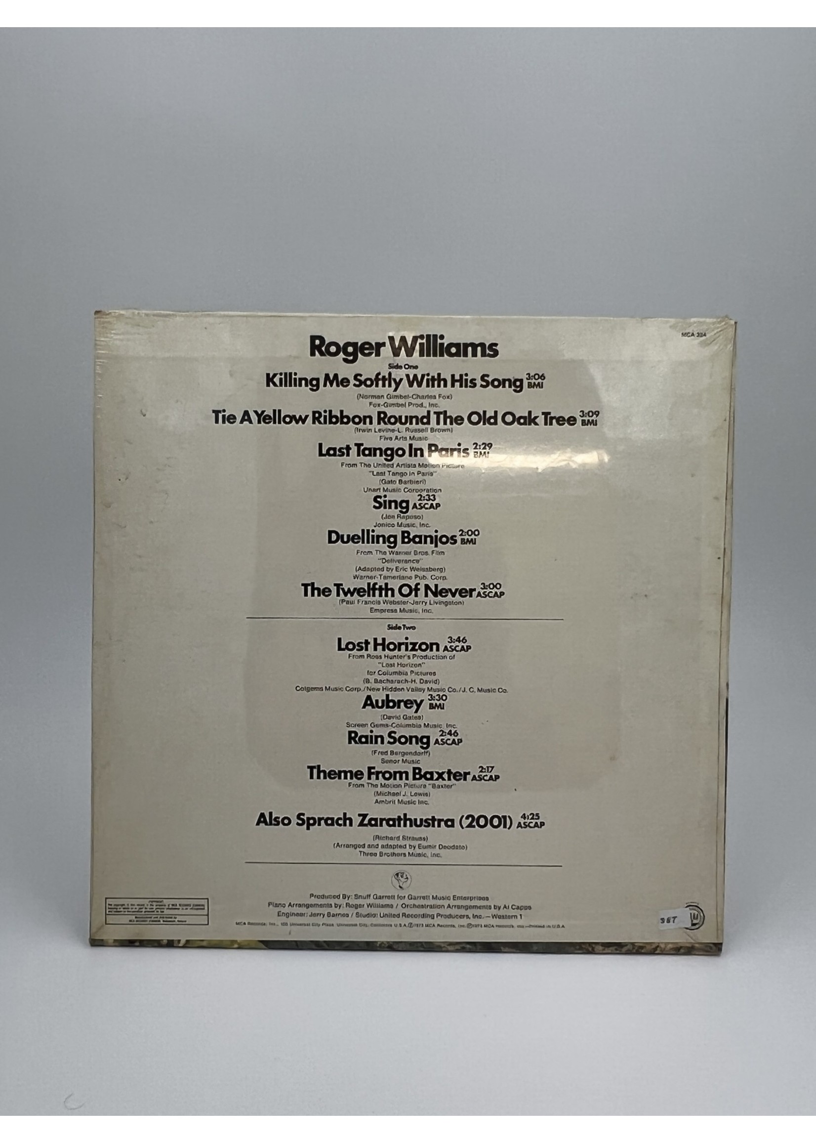 LP Roger Williams Last Tango In Paris Sealed LP Record