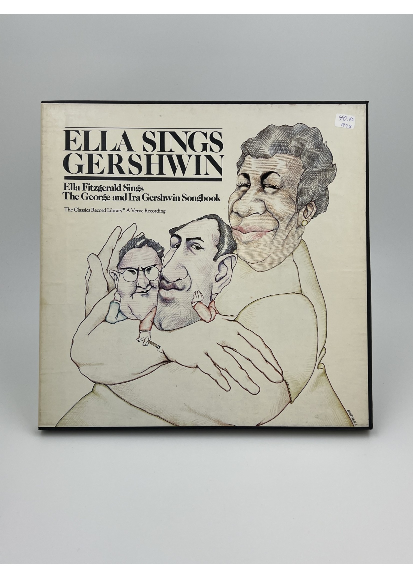 LP Ella Fitzgerald Sings The George And Ira Gershwin Songbook LP 4 Record