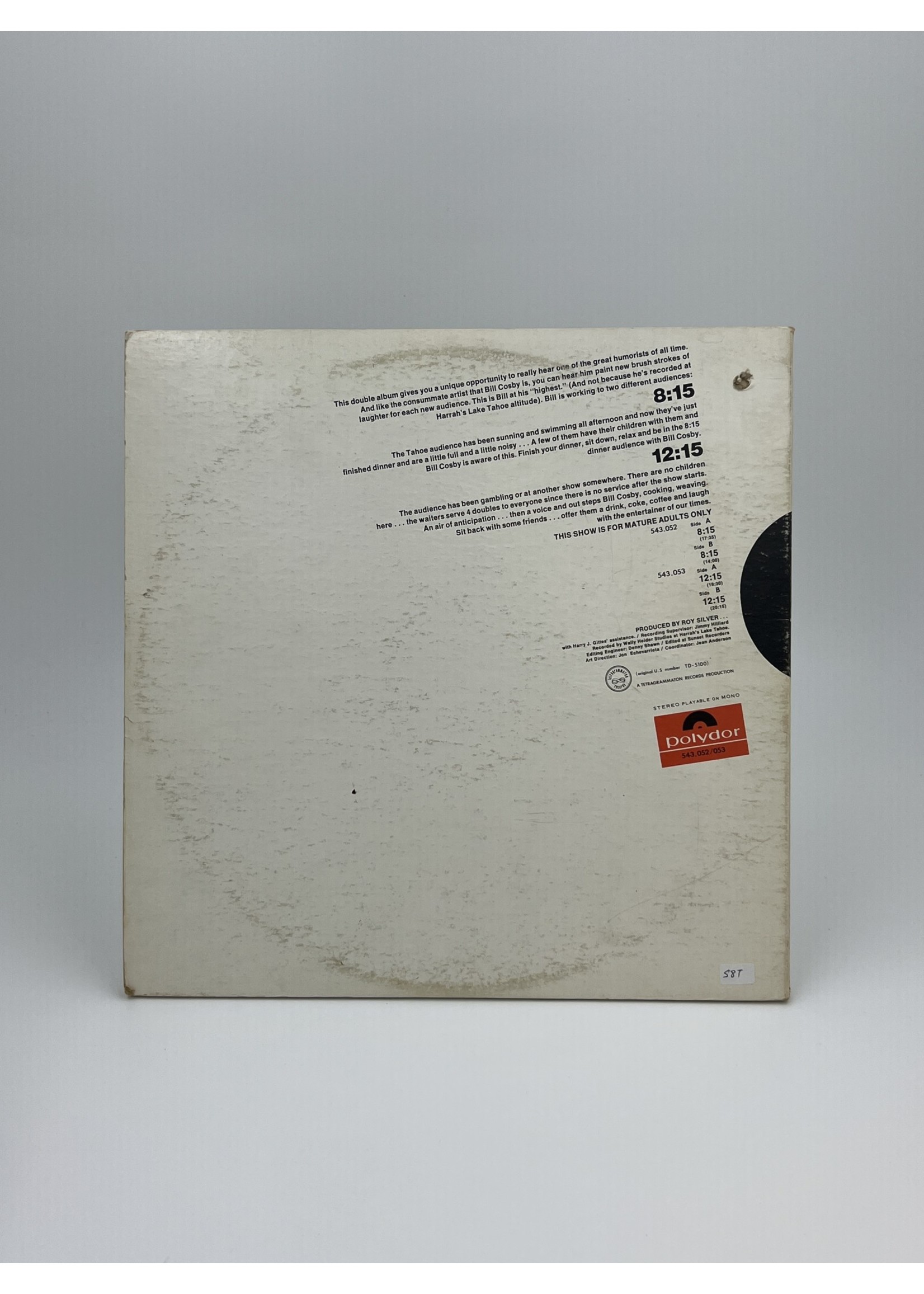 LP Bill Cosby 815 1215 LP 2 Record