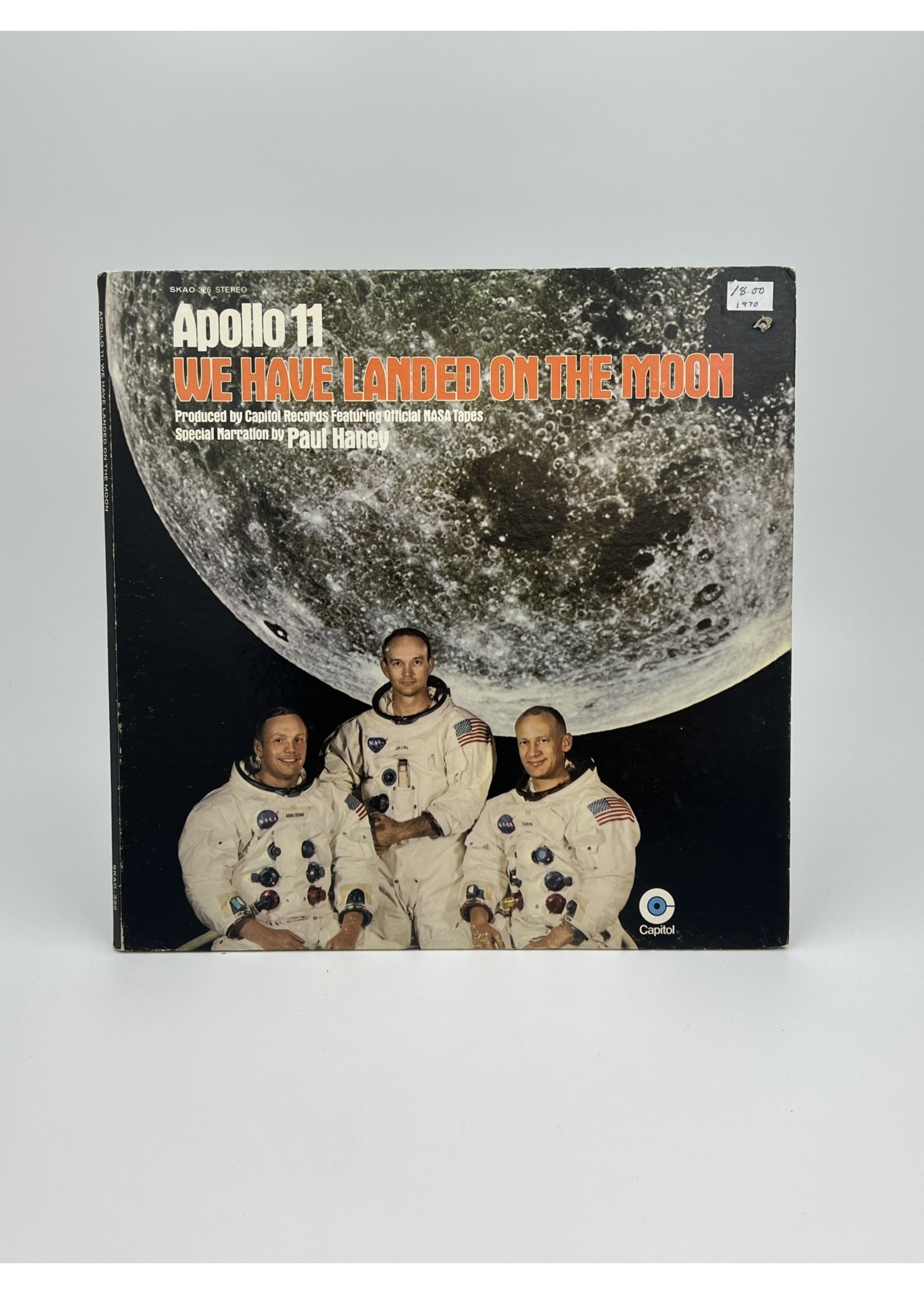 LP Apollo 11 We Have Landed on The Moon LP Record