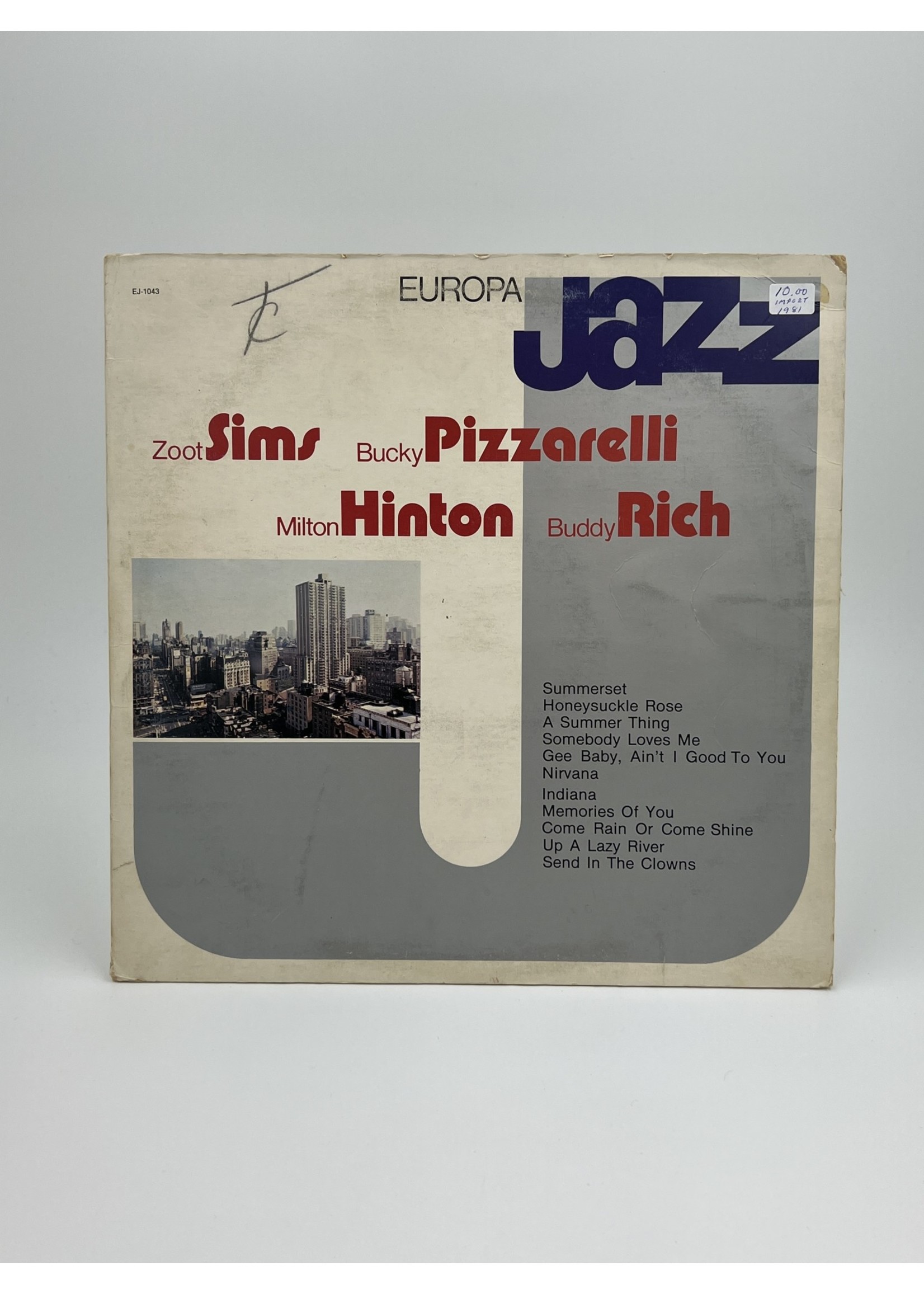 LP Europa Jazz LP Record