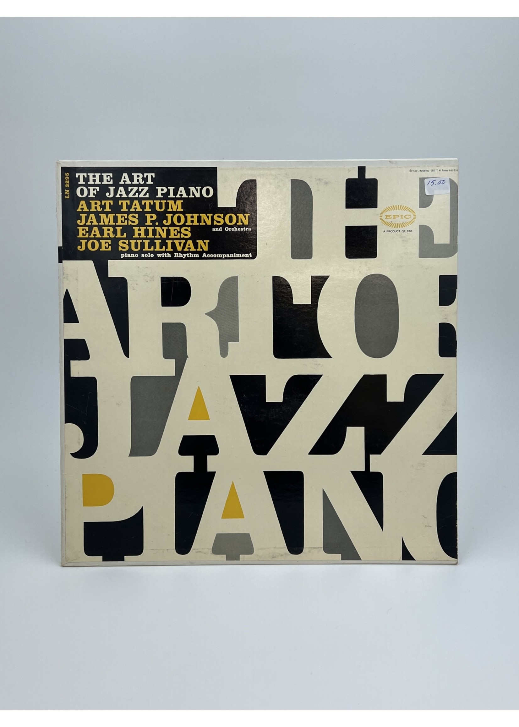 LP The Art Of Jazz Piano LP Record