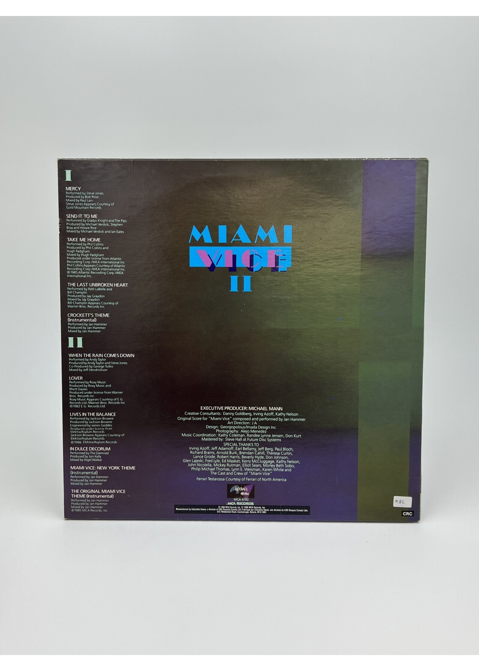 LP Miami Vice 2 Soundtrack LP Record