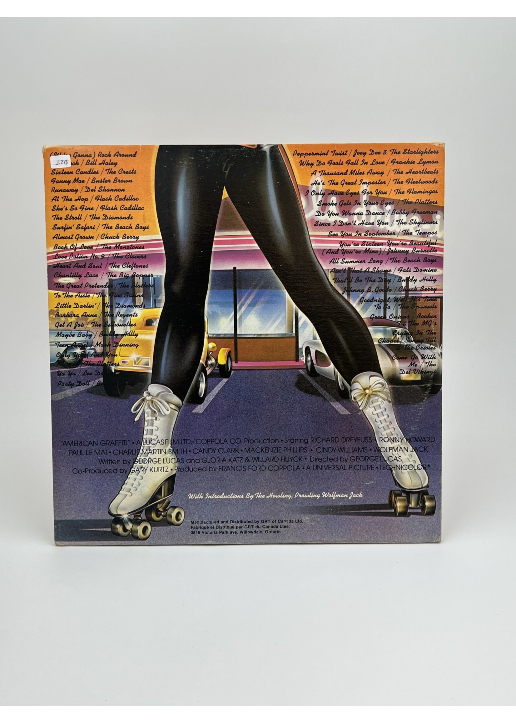 LP American Graffiti Soundtrack LP 2 Records