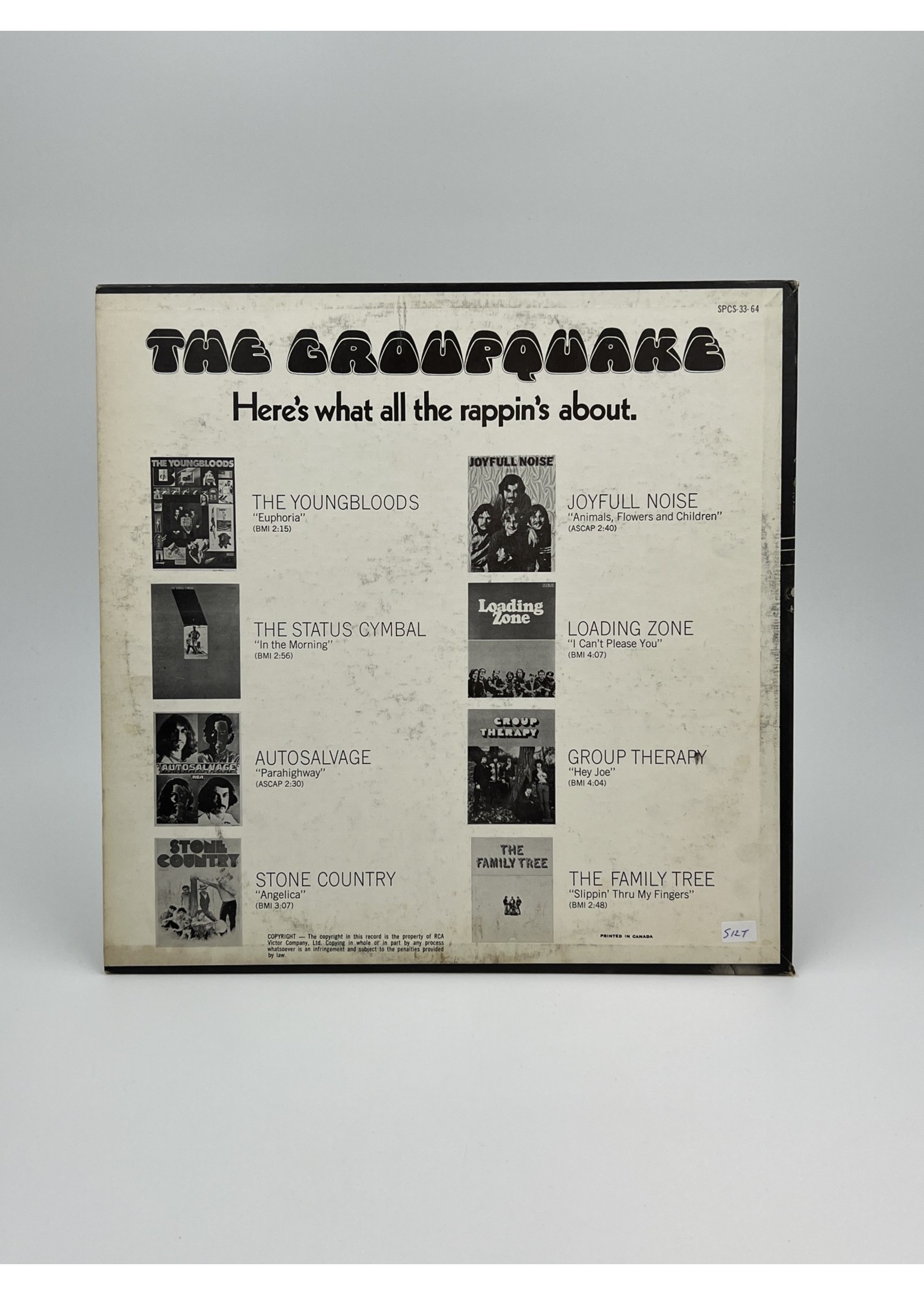LP The Groupquake LP Record