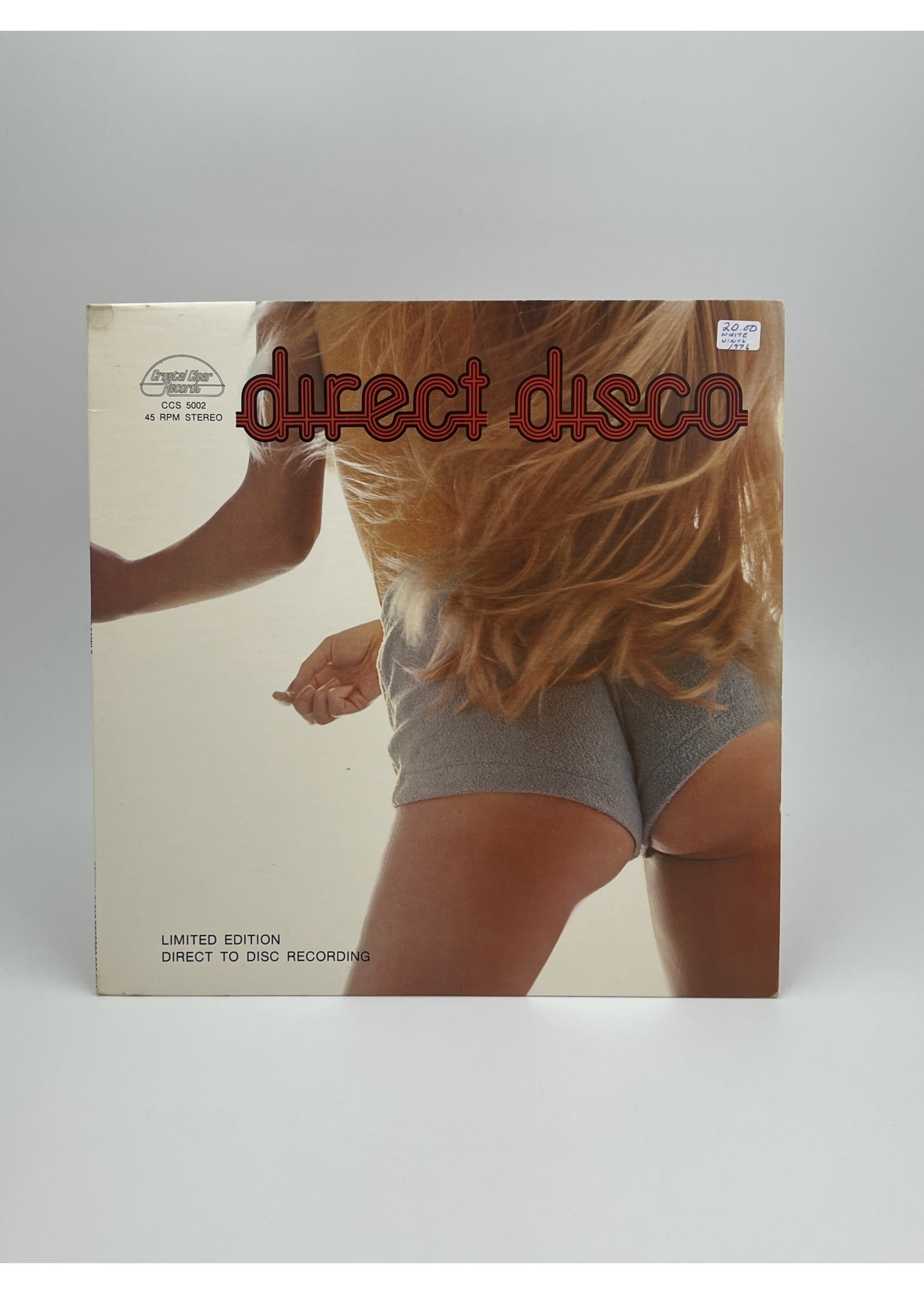 LP Direct Disco White Vinyl LP Record