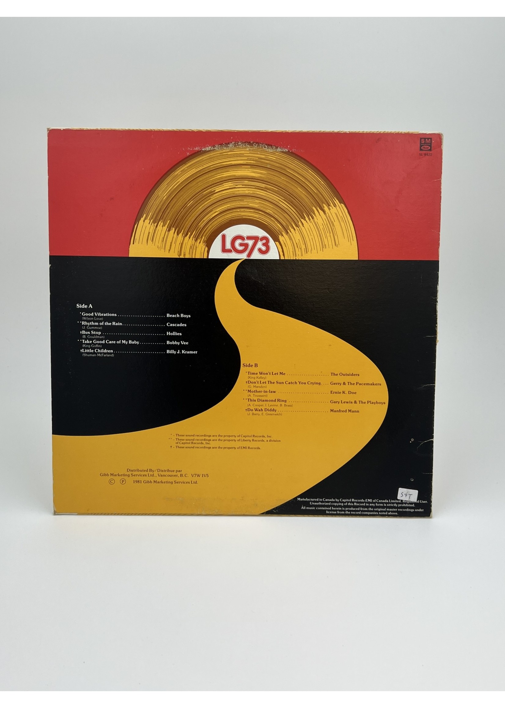 LP LG73 Solid Gold Gift LP Record