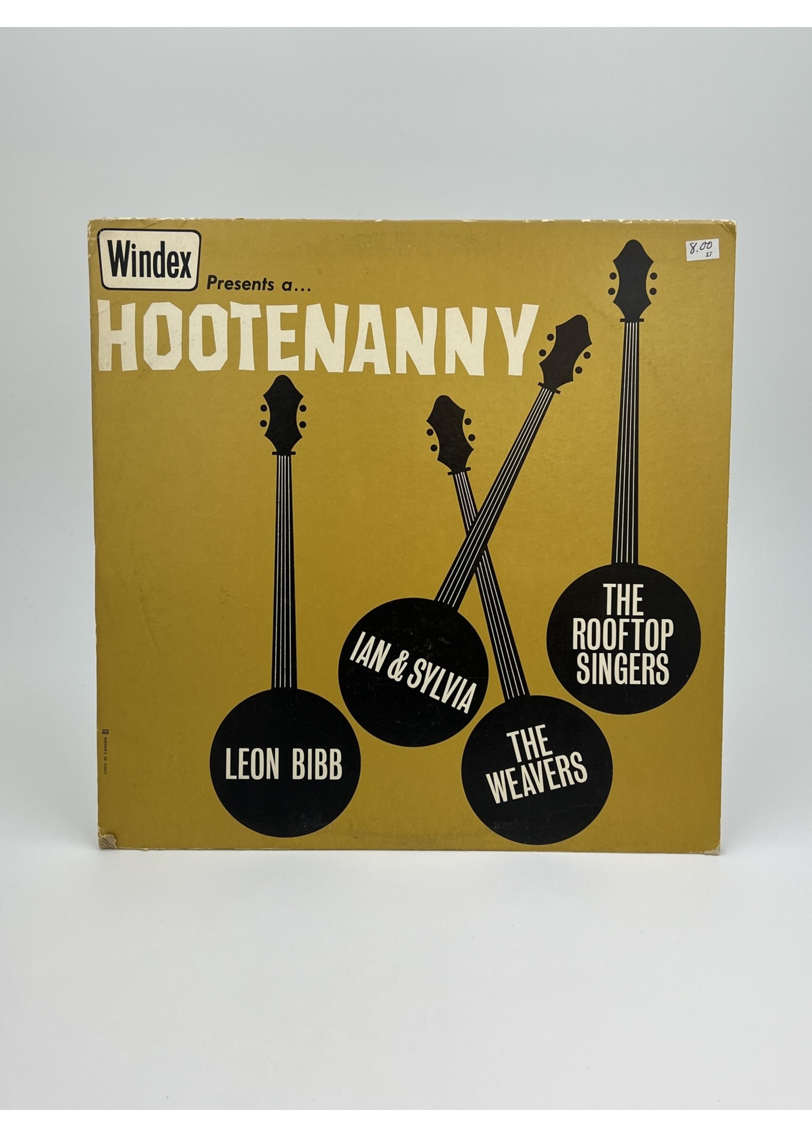 LP Windex Presents A Hootenanny LP Record