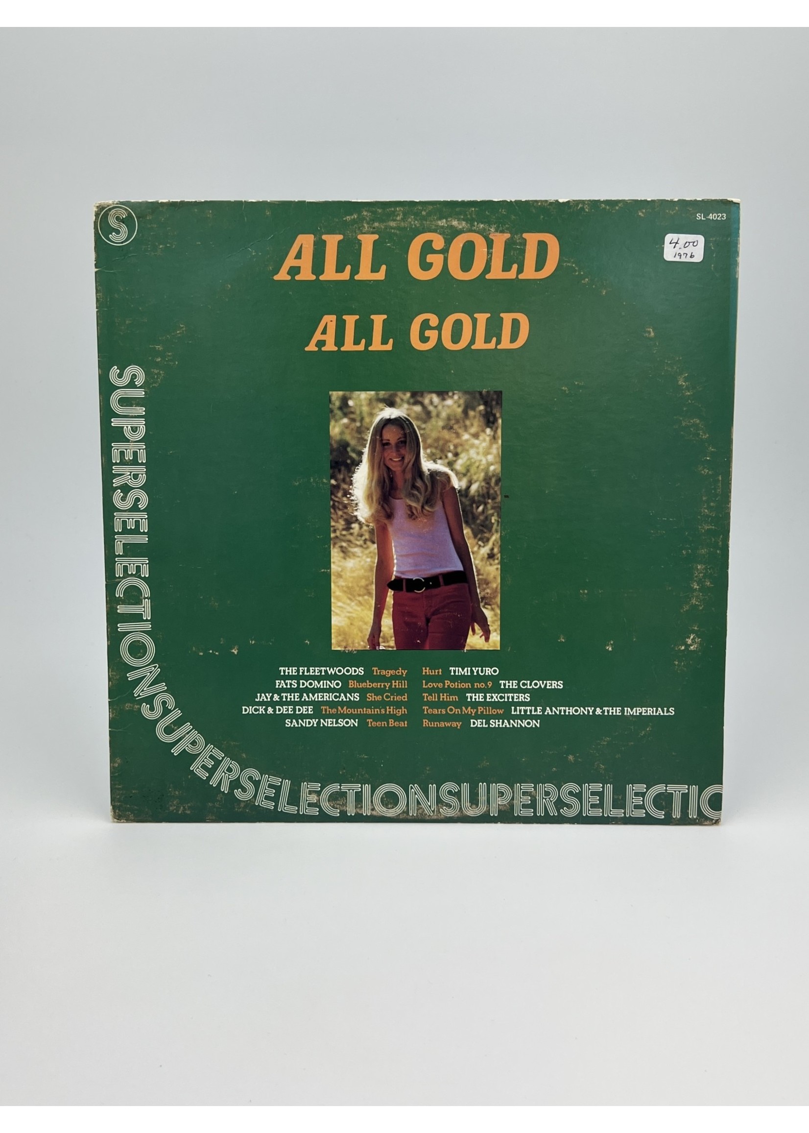 LP All Gold Various Artists LP Record