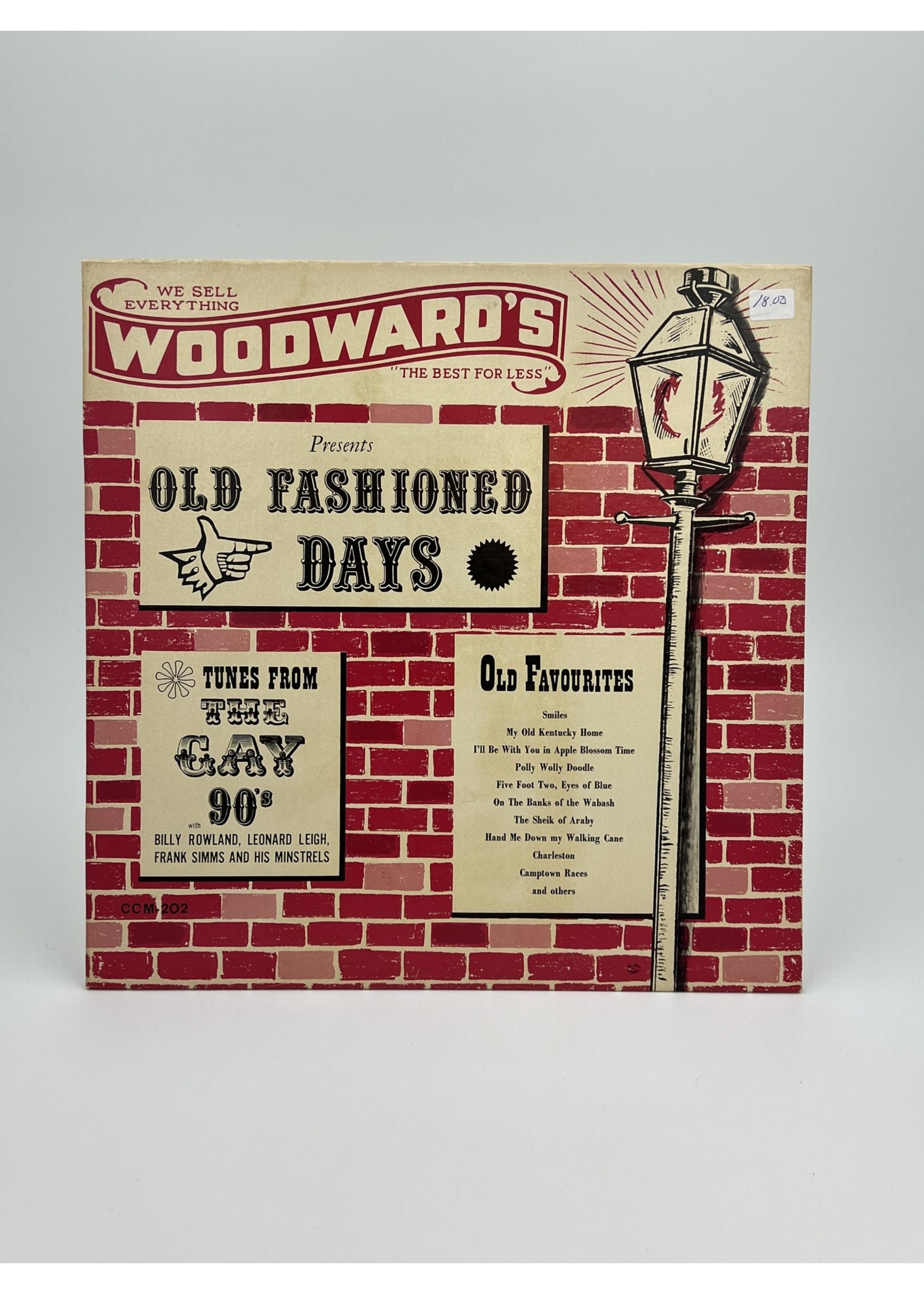 LP Woodwards Old Fashioned Days var5 LP Record