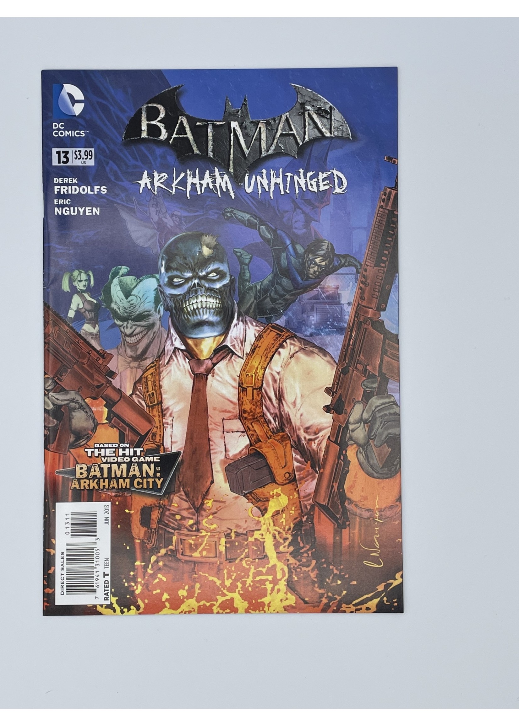 DC Batman: Arkham Unhinged #13 Dc June 2013