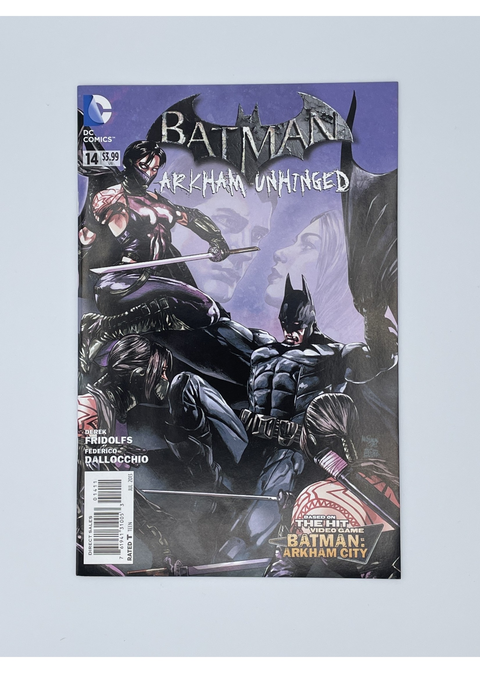 DC Batman Arkham Unhinged #14 Dc July 2013